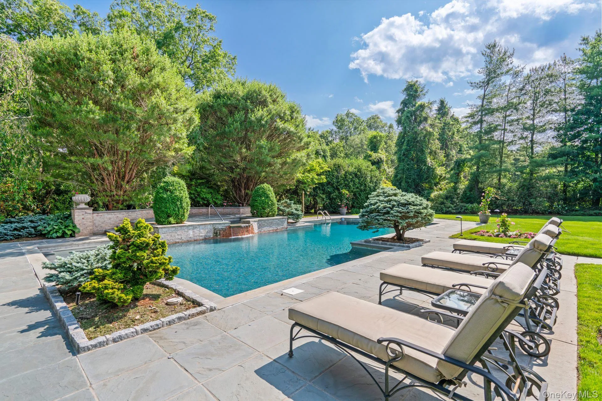 Swimming pool and lounging patio Swimming pool and lounging patio