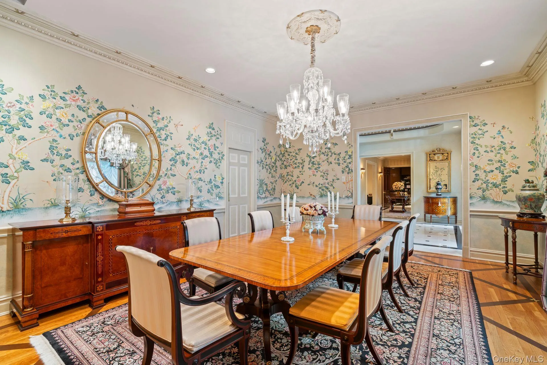Dining area with room to expand for additional guests Dining area with room to expand for additional guests