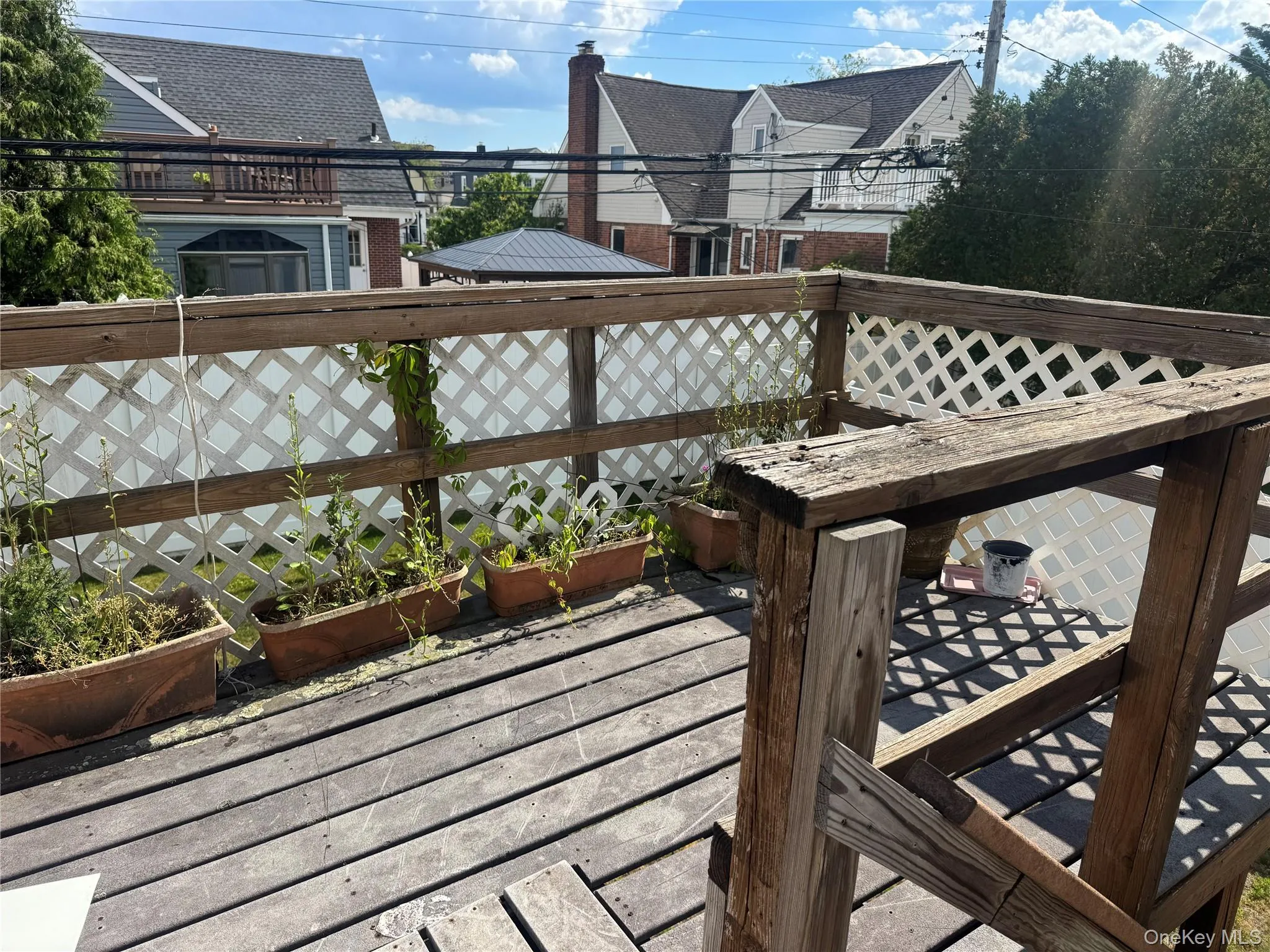 Balcony off of bonus room Balcony off of bonus room