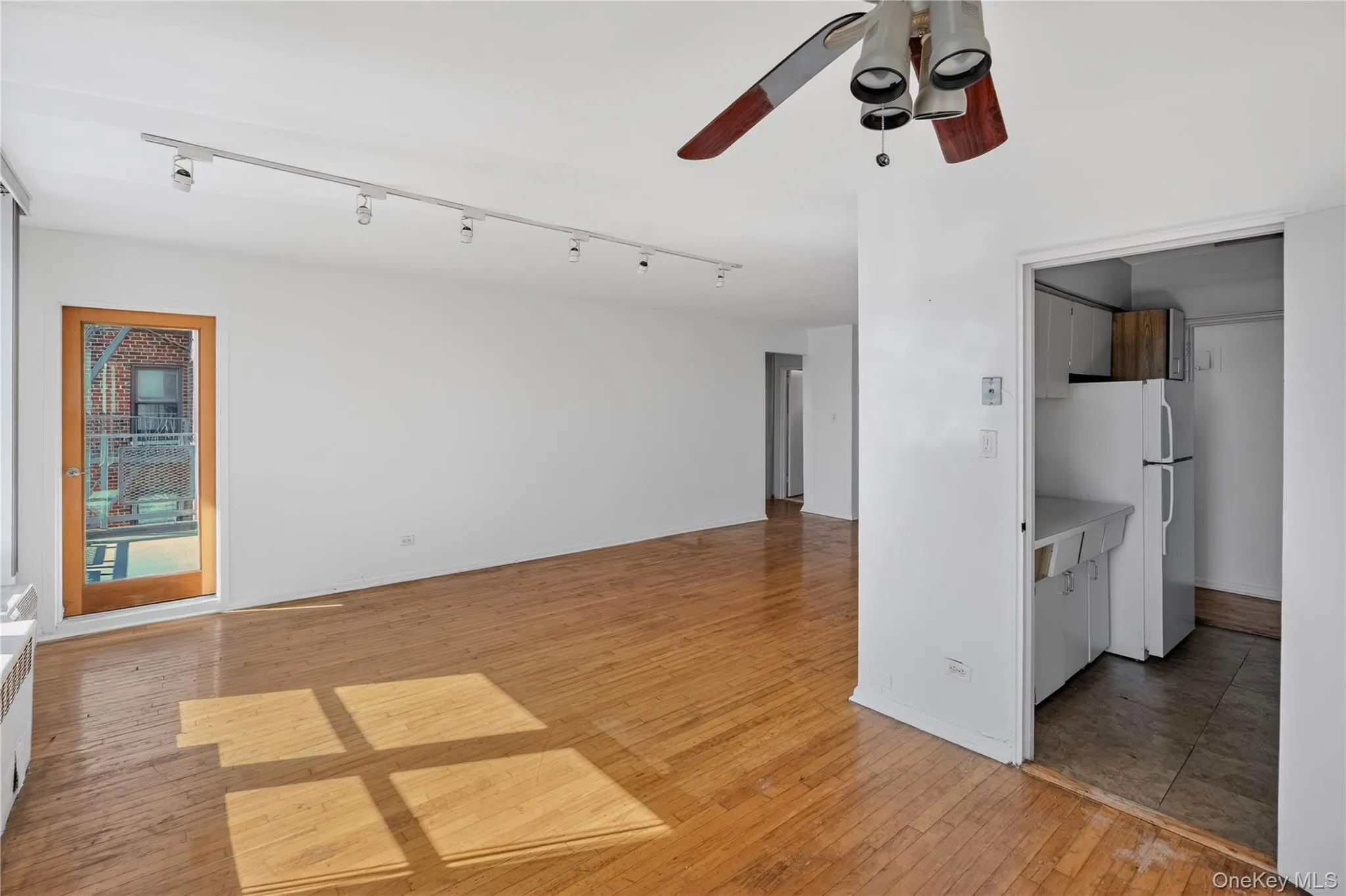 view from dining area, door to private balcony on the left view from dining area, door to private balcony on the left