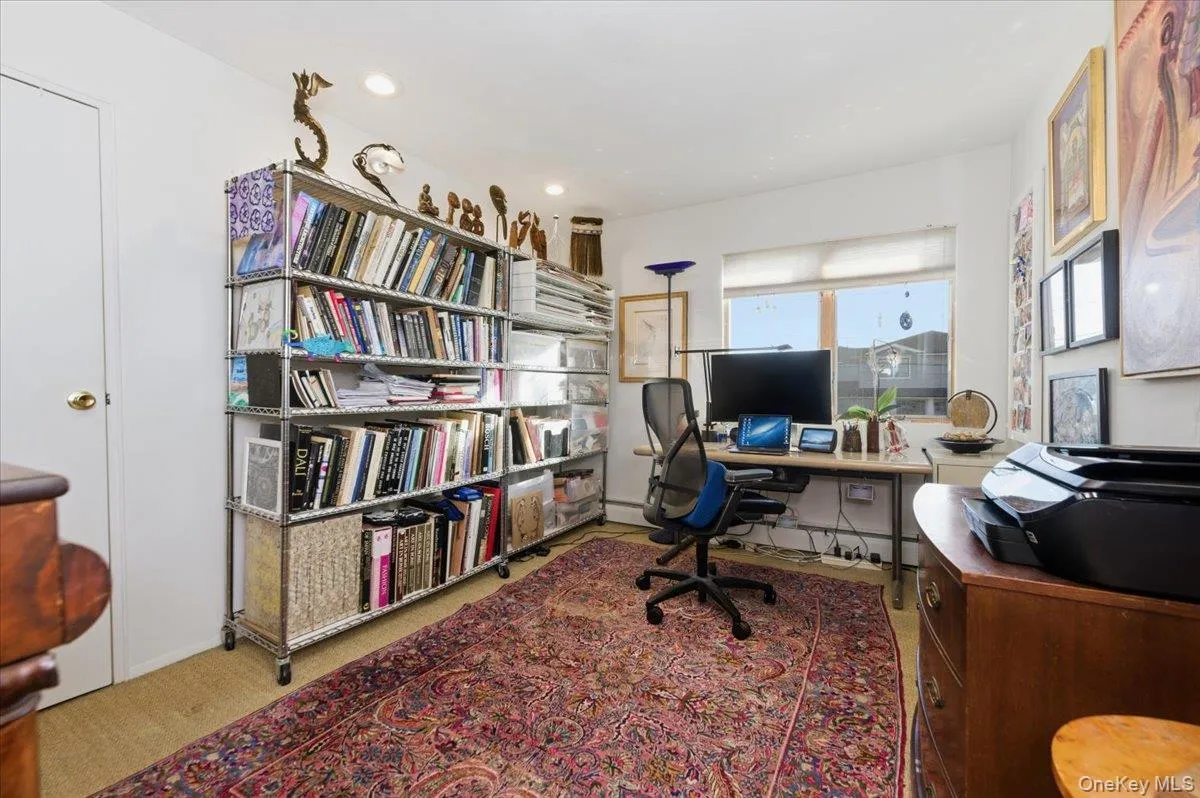 View of carpeted office View of carpeted office