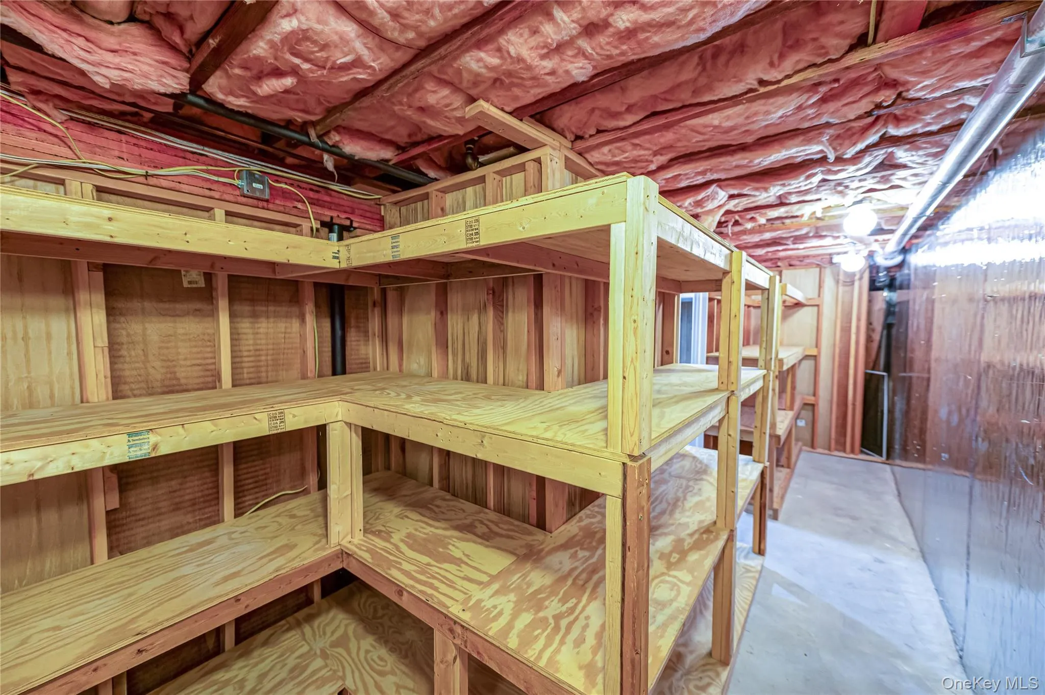 Storage Room with Custom Built Shelving Storage Room with Custom Built Shelving