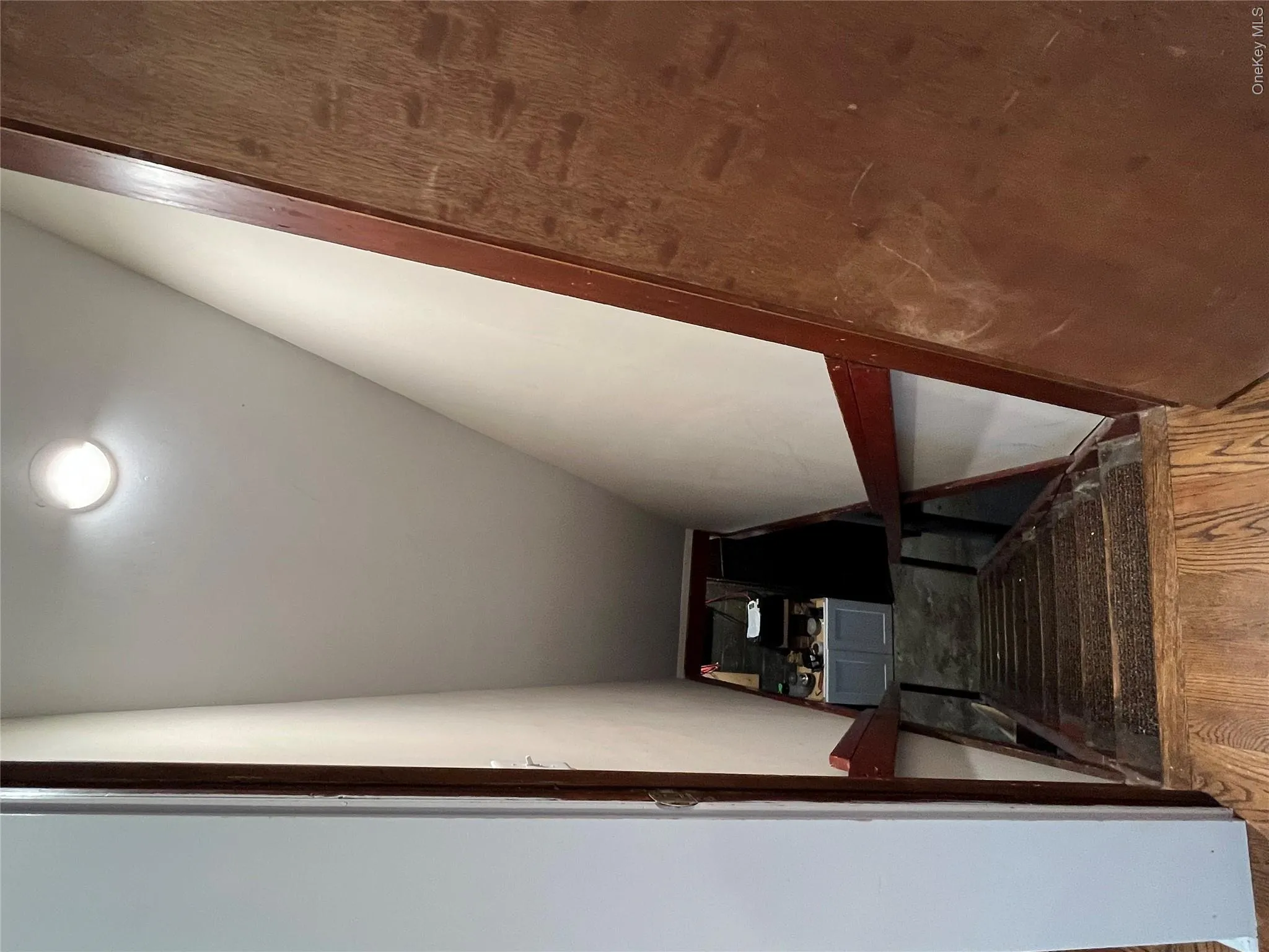 View of Stairs to Basement. View of Stairs to Basement.
