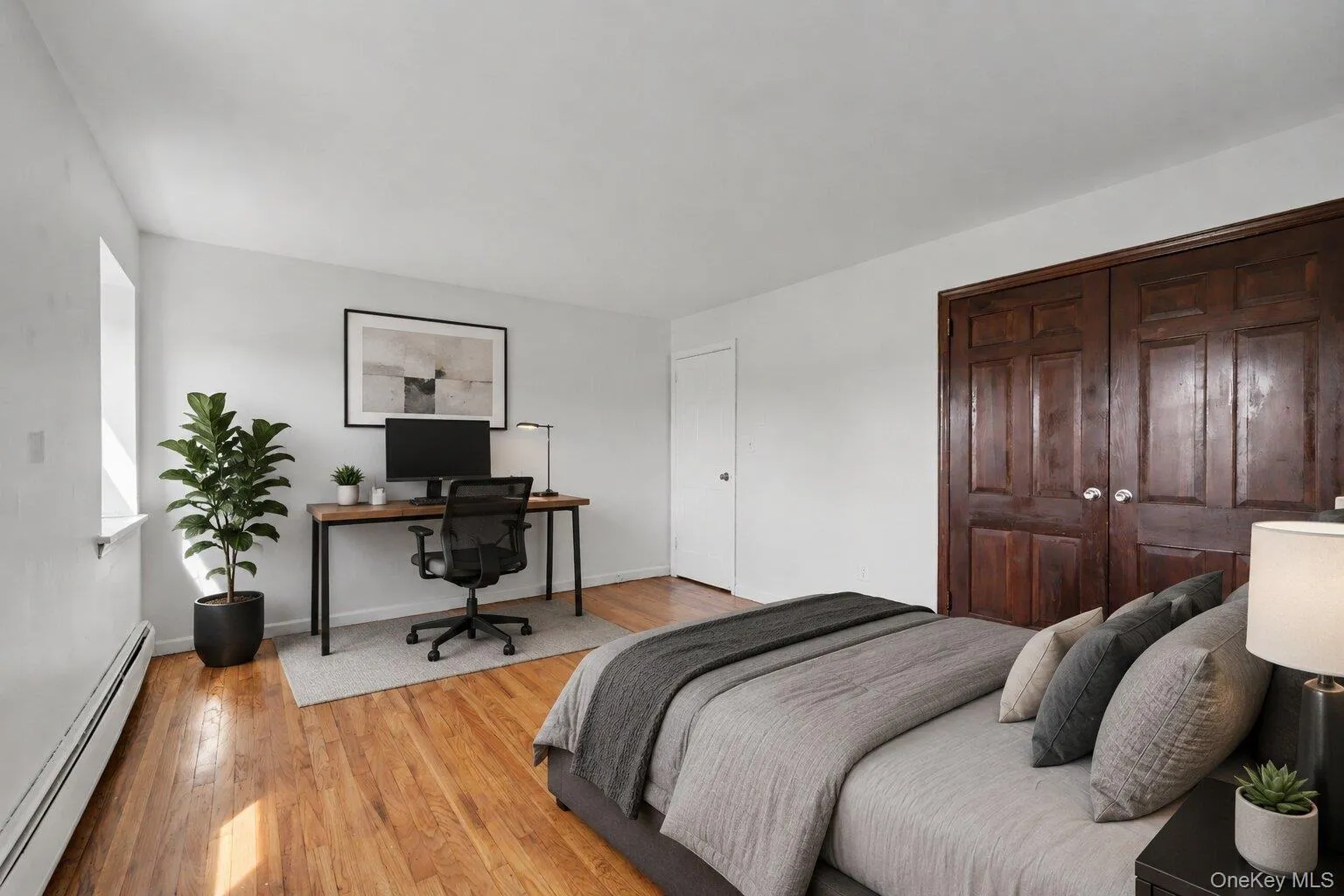 Virtually Staged. Bright additional bedroom offering comfortable space and versatility for guests, work, or hobbies. Virtually Staged. Bright additional bedroom offering comfortable space and versatility for guests, work, or hobbies.