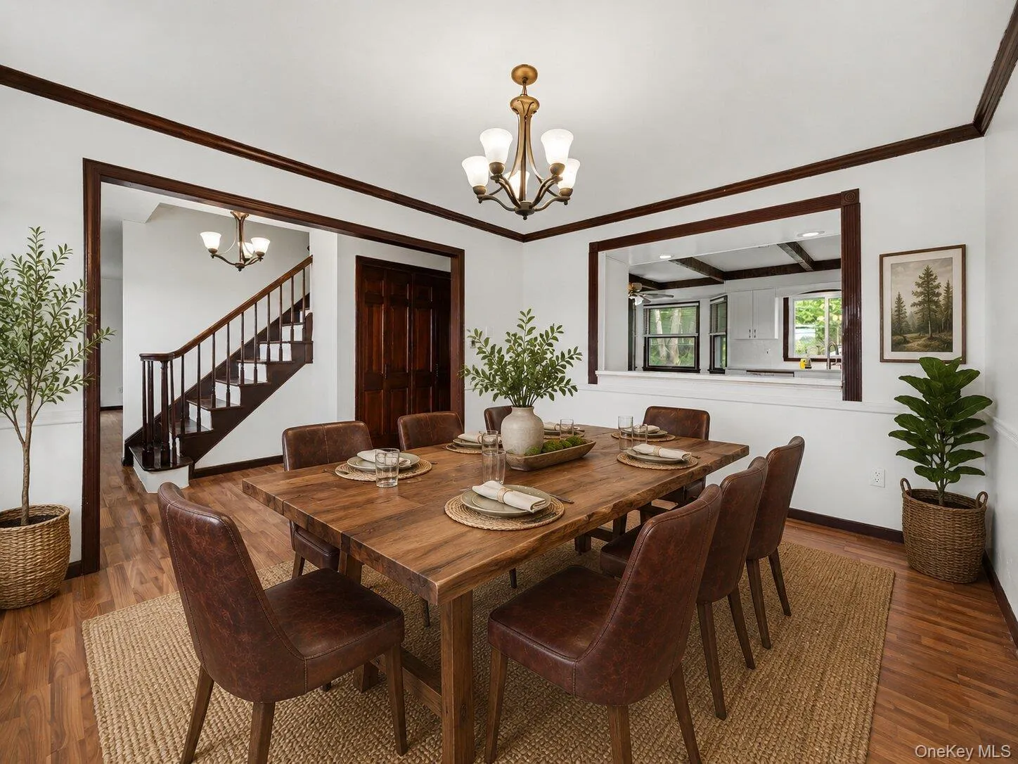 Virtually Staged. Inviting dining area located near the kitchen, creating an easy flow for meals, entertaining, and everyday gatherings. Virtually Staged. Inviting dining area located near the kitchen, creating an easy flow for meals, entertaining, and everyday gatherings.