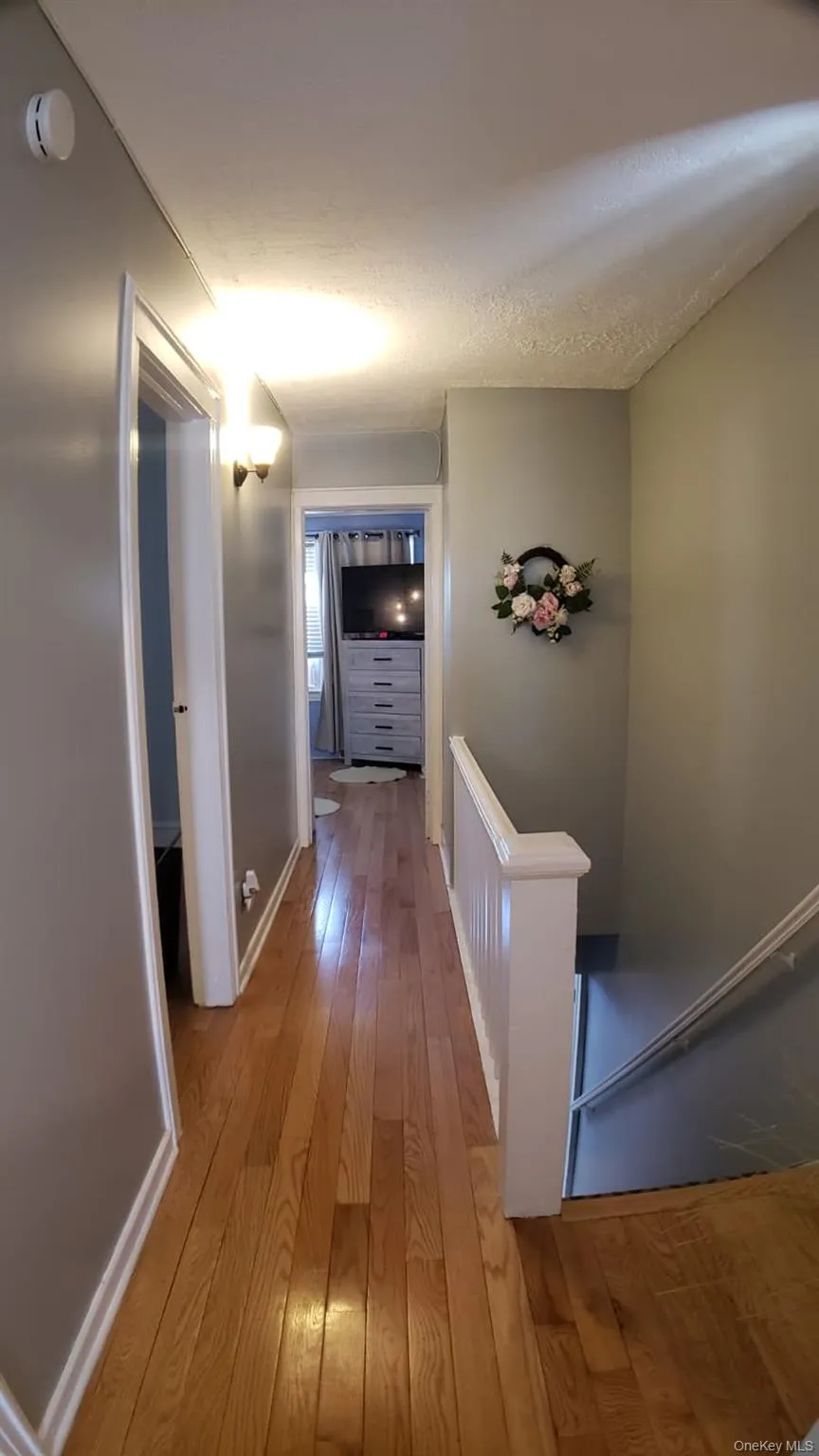 second floor hallway towards front bedroom second floor hallway towards front bedroom