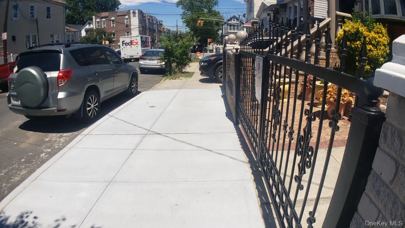 New sidewalk New sidewalk
