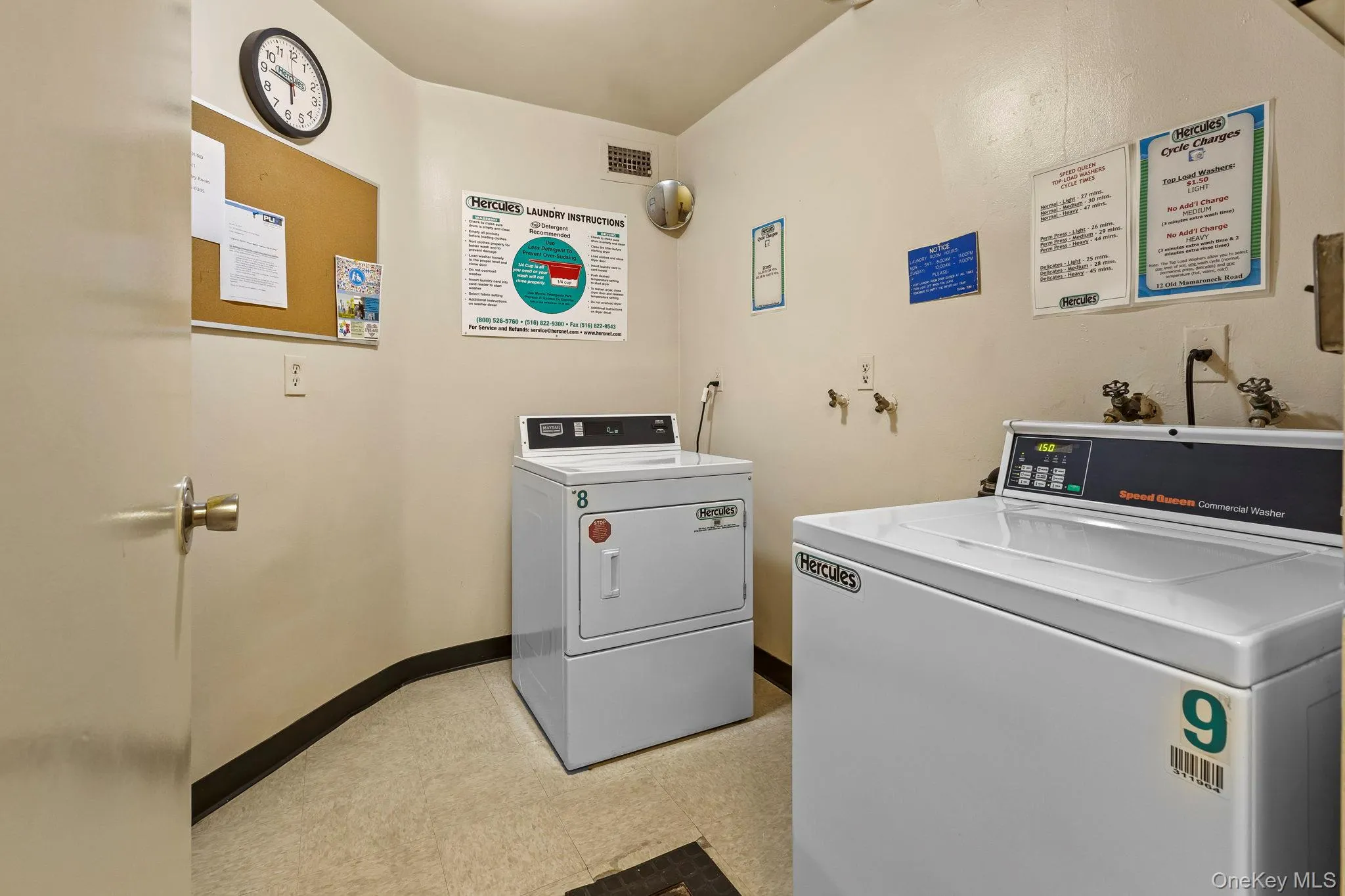 Crystal House has 7 laundry rooms. Crystal House has 7 laundry rooms.