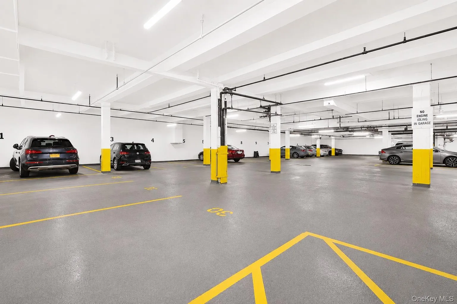 Upper parking garage. Upper parking garage.