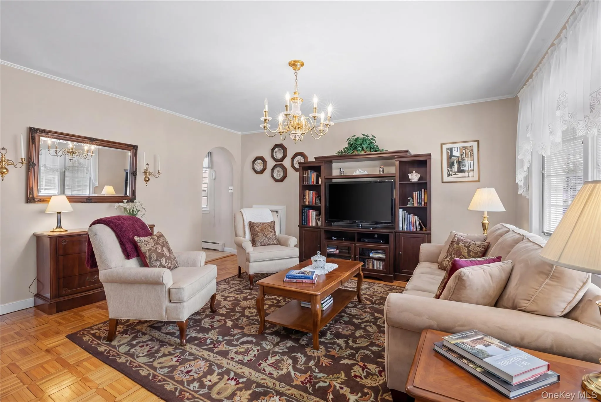 Staged as a living room. Currently Dining Room. Staged as a living room. Currently Dining Room.