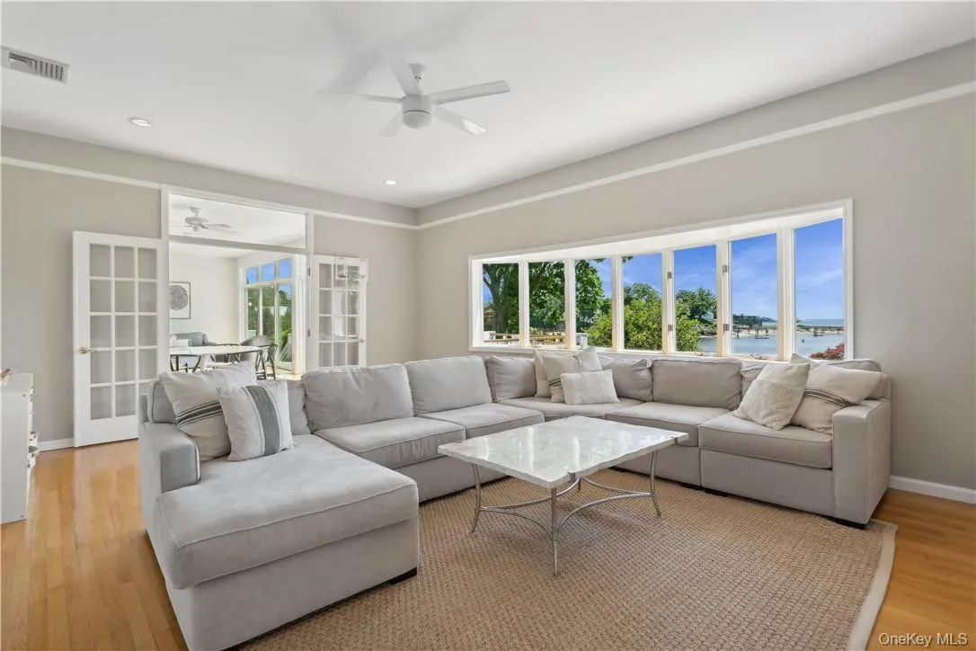 Family Room with water views Family Room with water views