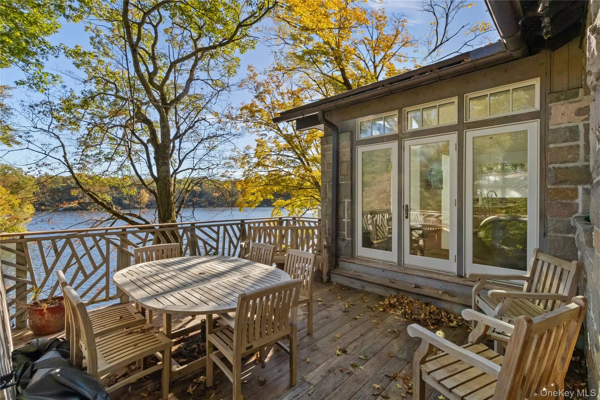 Deck off the kitchen Deck off the kitchen