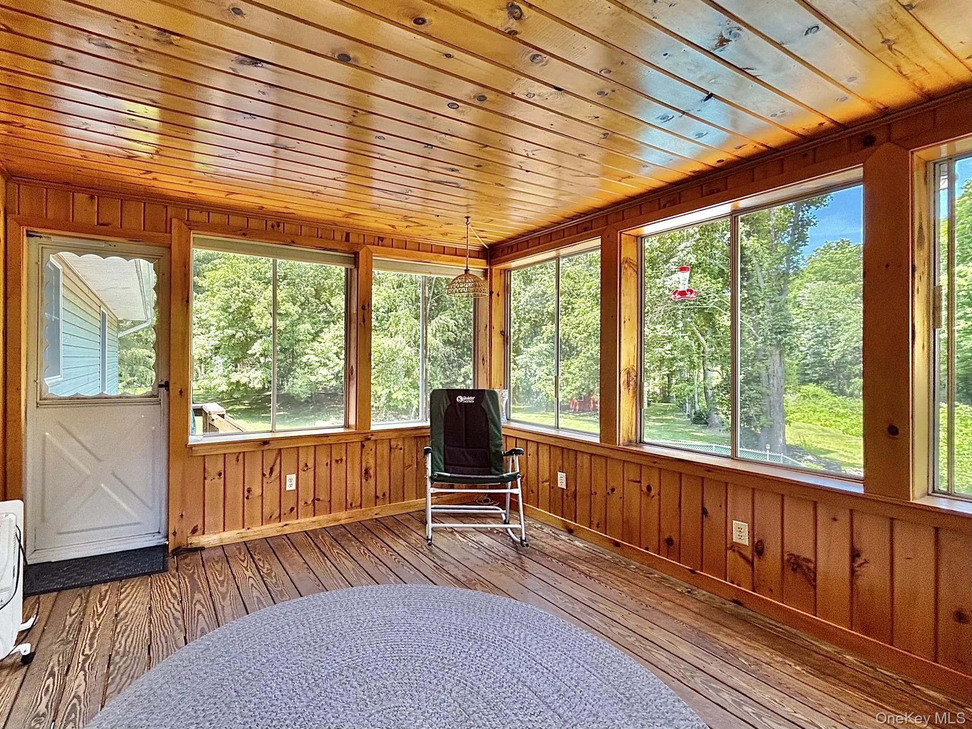 Glassed porch Glassed porch