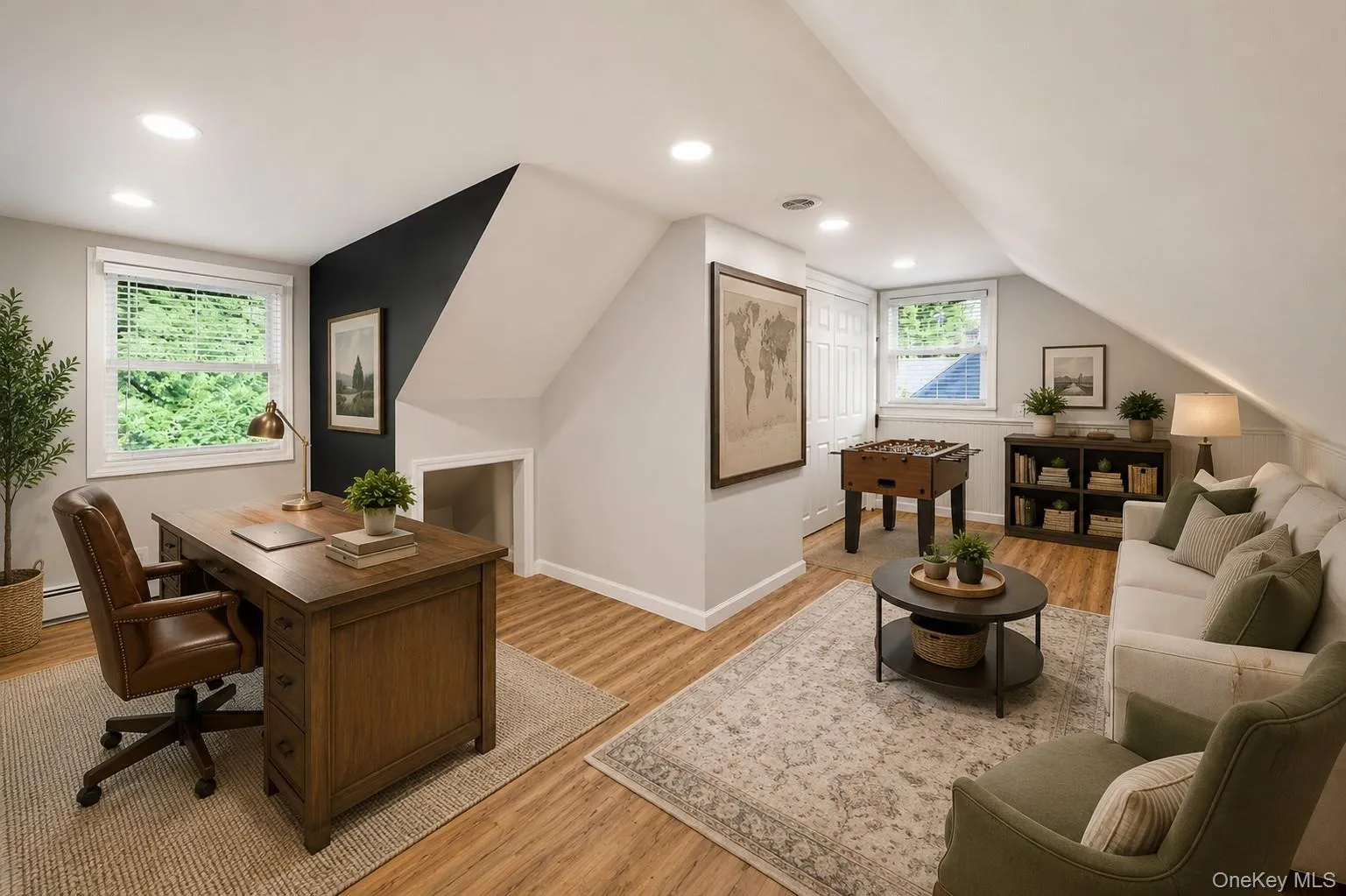 Office or Rec room, virtually staged Office or Rec room, virtually staged