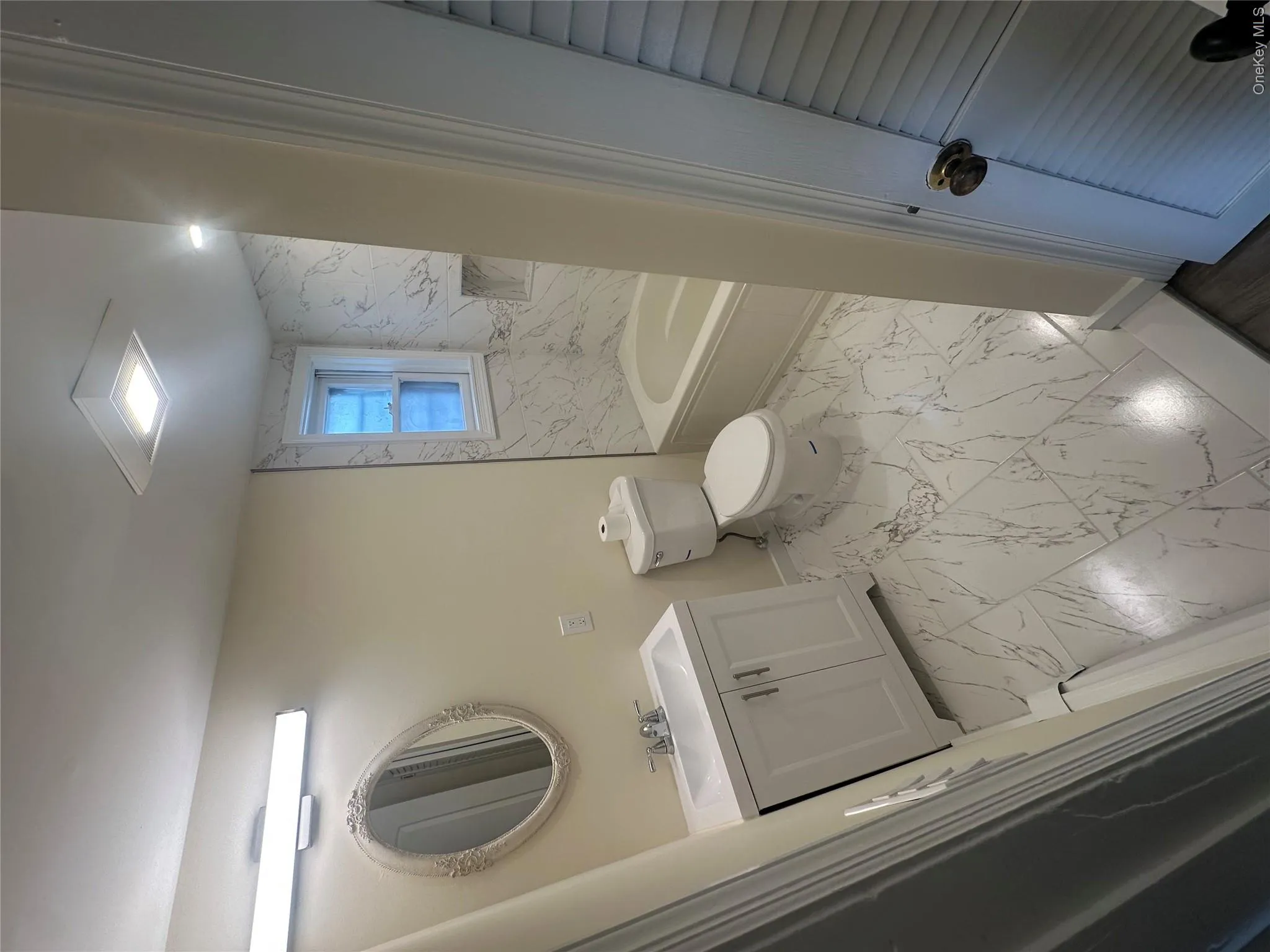 Bathroom with vanity and toilet Bathroom with vanity and toilet