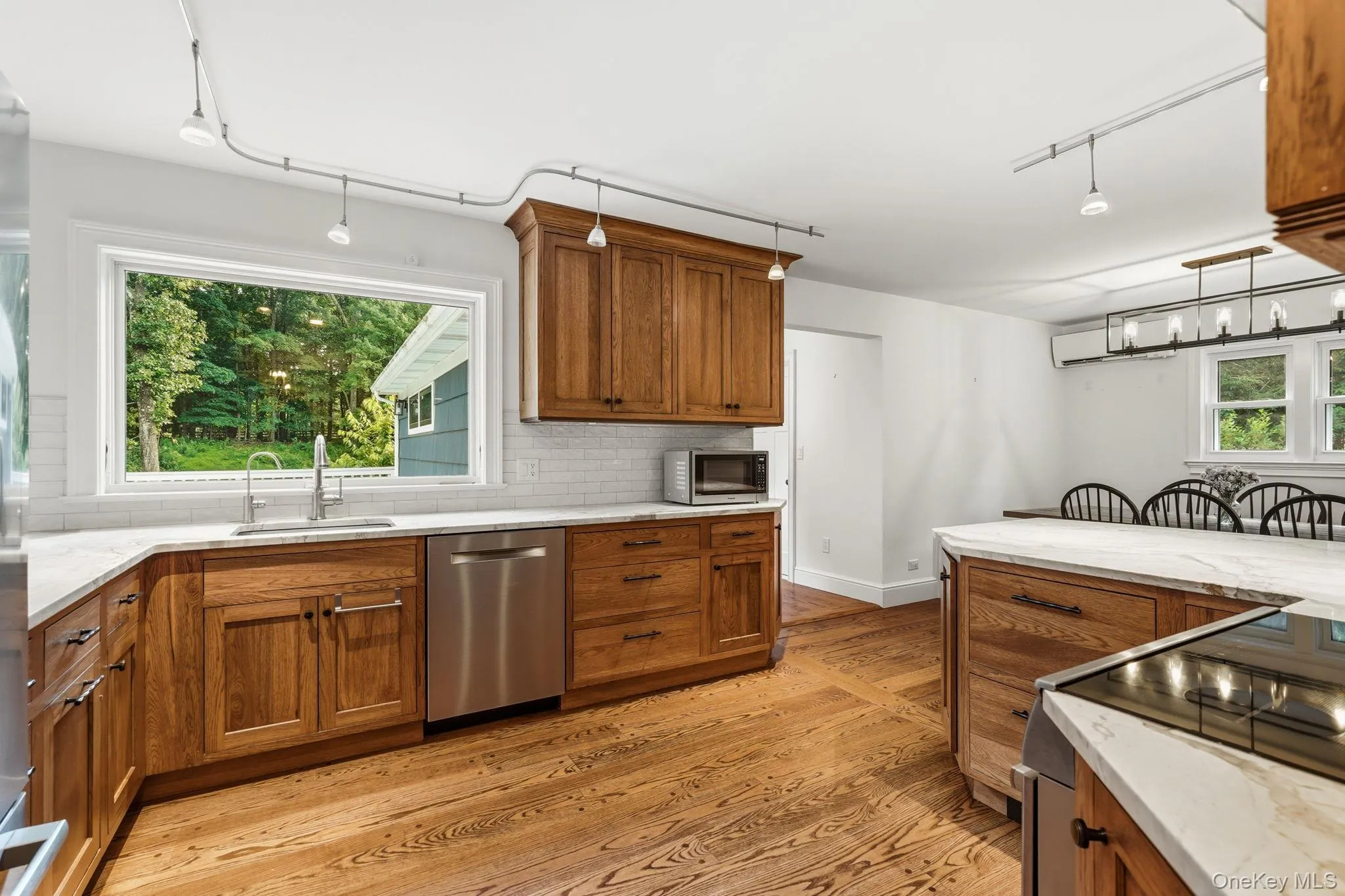 Country Kitchen with stainless appliances open to dining area Country Kitchen with stainless appliances open to dining area