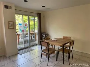 Large kitchen dining area access to deck Large kitchen dining area access to deck