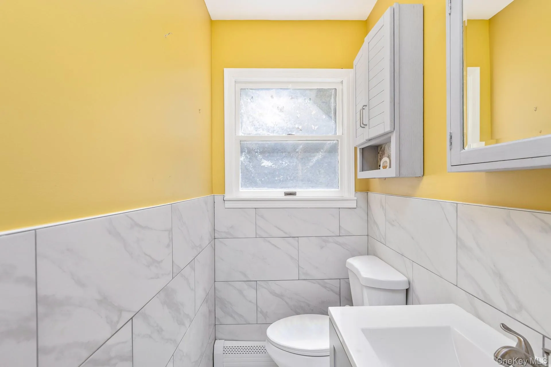 Downstairs guest bath. Downstairs guest bath.