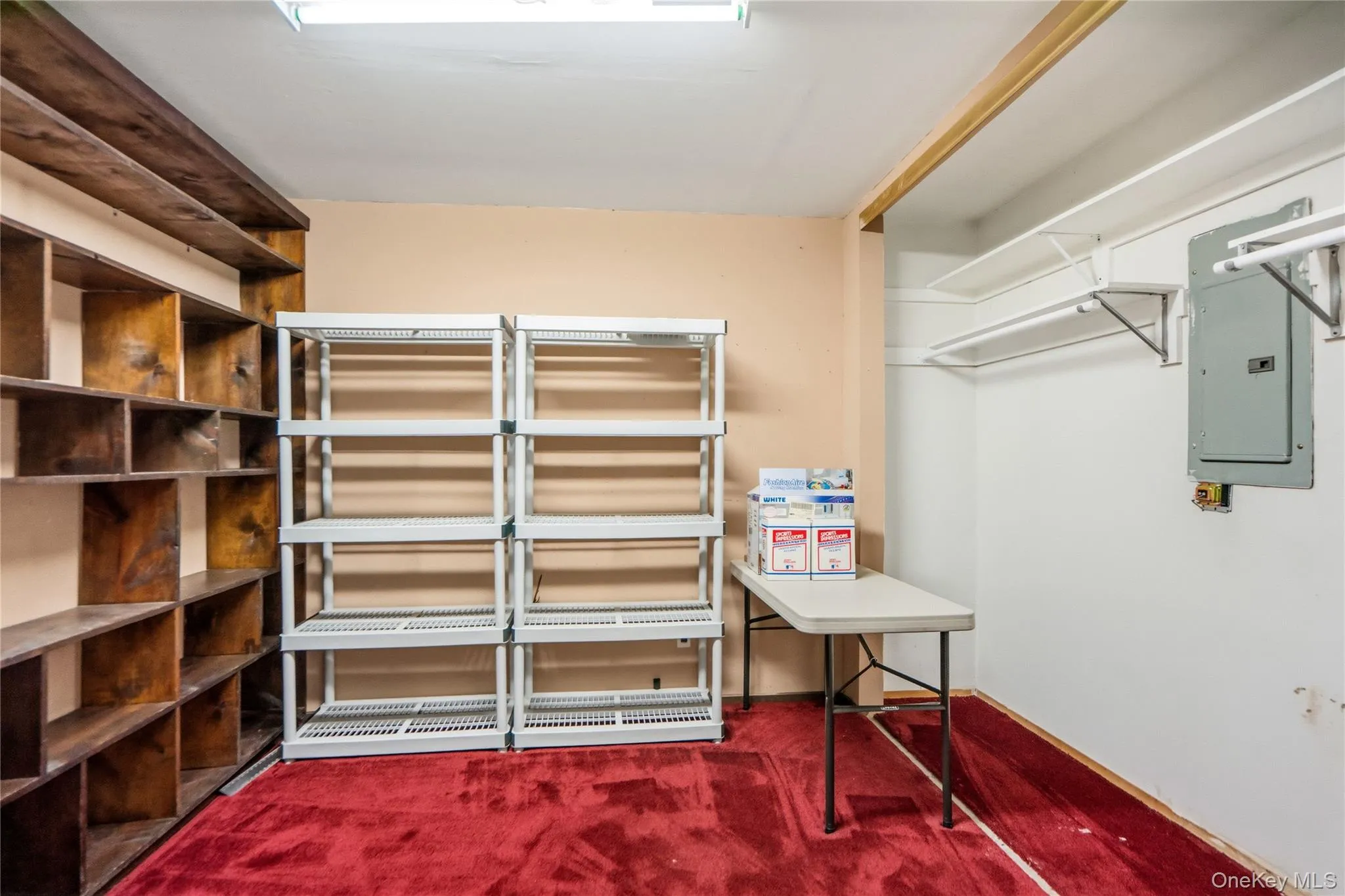 Off the primary bedroom is an addition built into the garage, which was used as a sewing/craft room, but can easily be utilized as a walk-in closet, home office or a nursery room. Off the primary bedroom is an addition built into the garage, which was used as a sewing/craft room, but can easily be utilized as a walk-in closet, home office or a nursery room.
