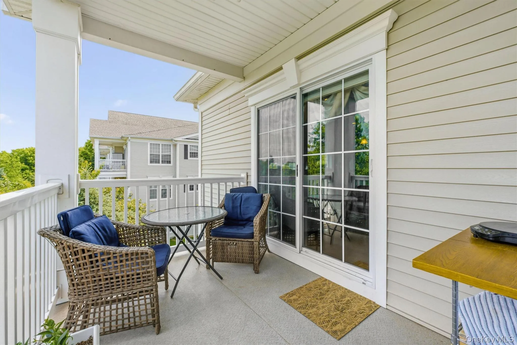 One of the most sought-after features of this home is its exceptional outdoor living space. Relax on the spacious rear deck overlooking serene wooded mountain views and a beautiful park-like green space between building sections. As a top-floor end unit, this residence enjoys enhanced privacy, abundant natural light, and peaceful surroundings, creating the perfect setting for morning coffee, outdoor dining, or simply enjoying the beauty of the Hudson Valley throughout every season. One of the most sought-after features of this home is its exceptional outdoor living space. Relax on the spacious rear deck overlooking serene wooded mountain views and a beautiful park-like green space between building sections. As a top-floor end unit, this residence enjoys enhanced privacy, abundant natural light, and peaceful surroundings, creating the perfect setting for morning coffee, outdoor dining, or simply enjoying the beauty of the Hudson Valley throughout every season.