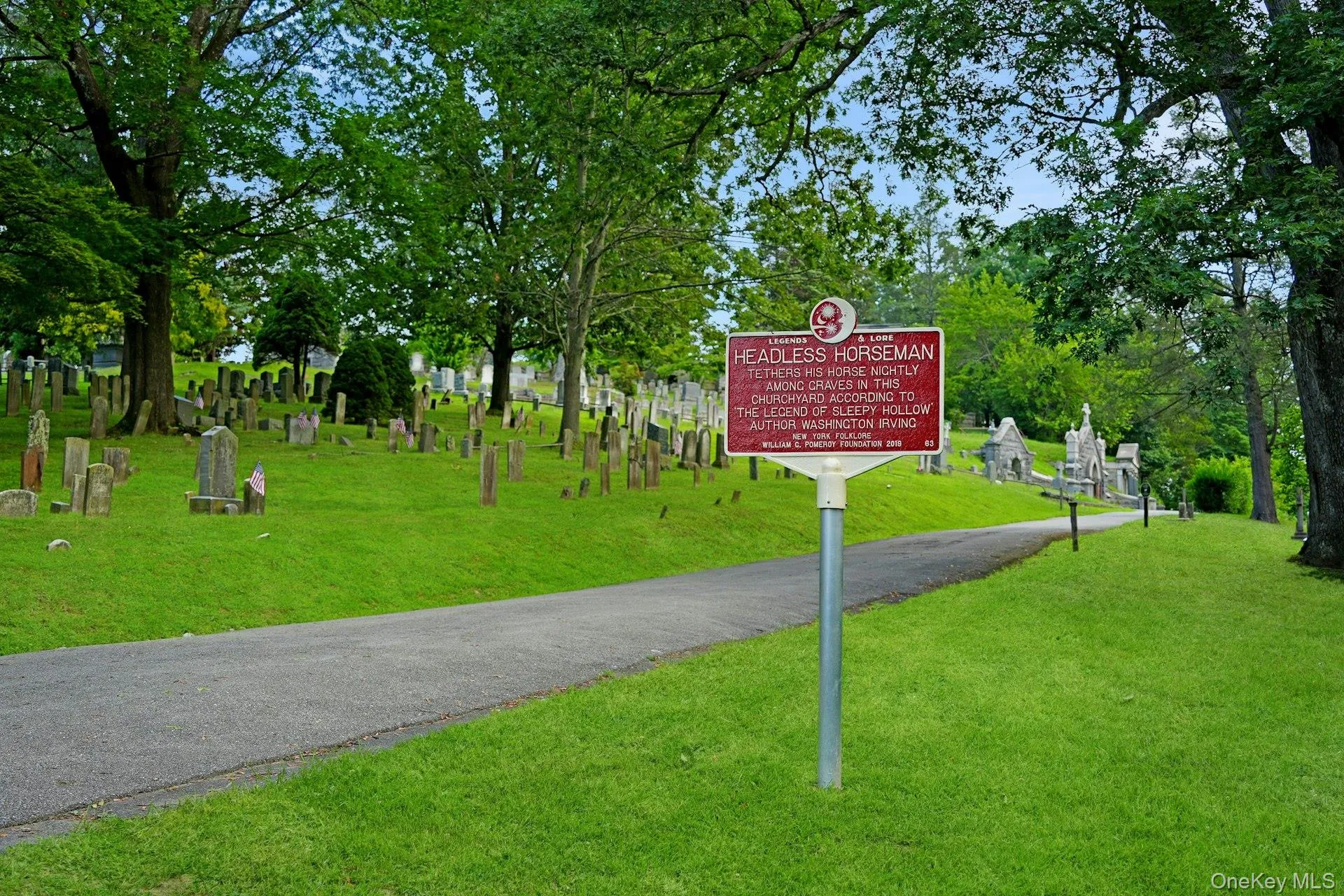 Come explore the Sleepy Hollow Cemetery, the final resting place of Washington Irving (and numerous other famous figures) whose 1820 short story "The Legend of Sleepy Hollow" is set Come explore the Sleepy Hollow Cemetery, the final resting place of Washington Irving (and numerous other famous figures) whose 1820 short story "The Legend of Sleepy Hollow" is set