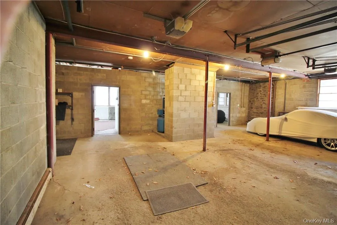 Large heated 2-car garage Large heated 2-car garage