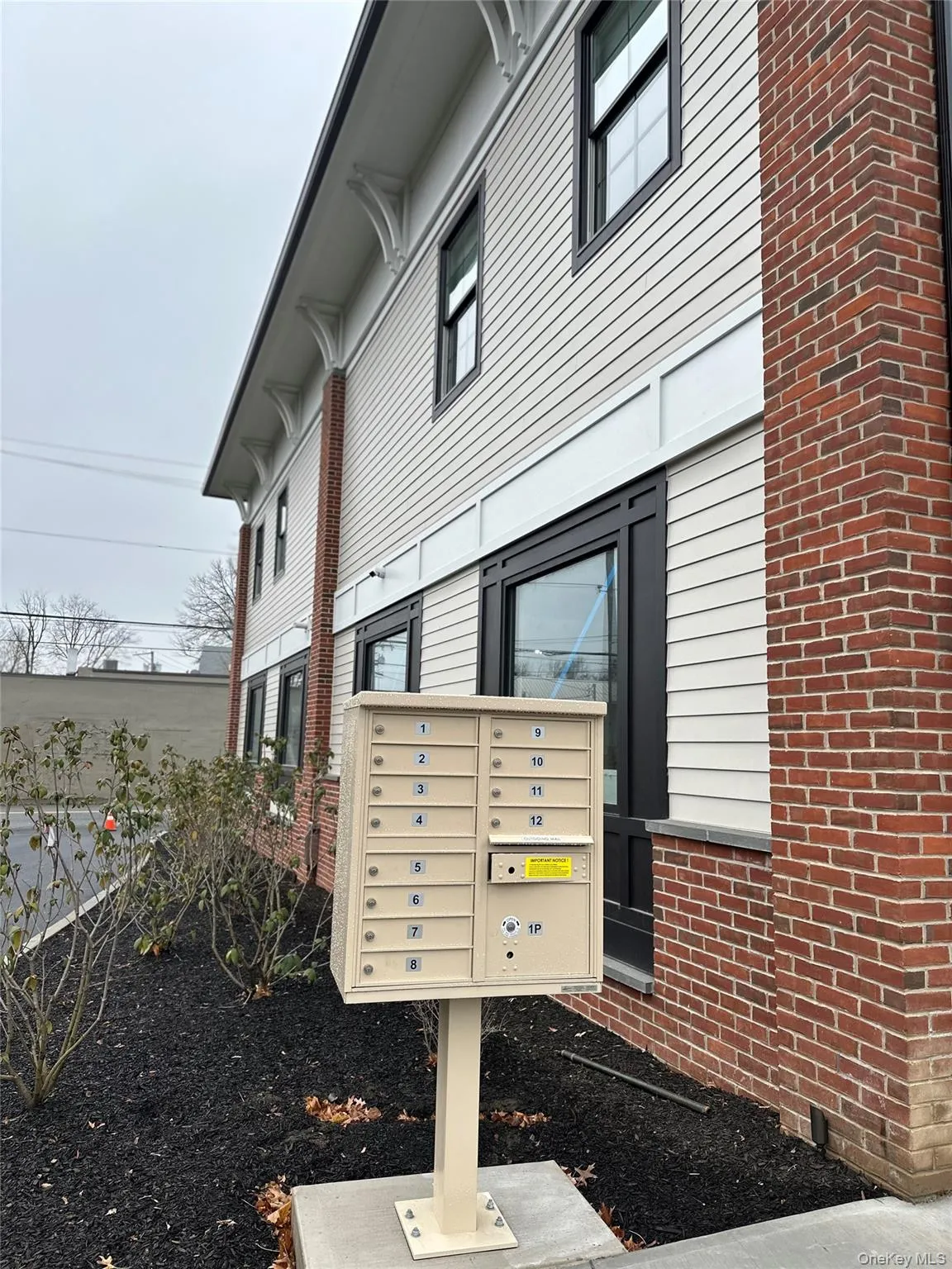 Mailbox for tenants. Mailbox for tenants.