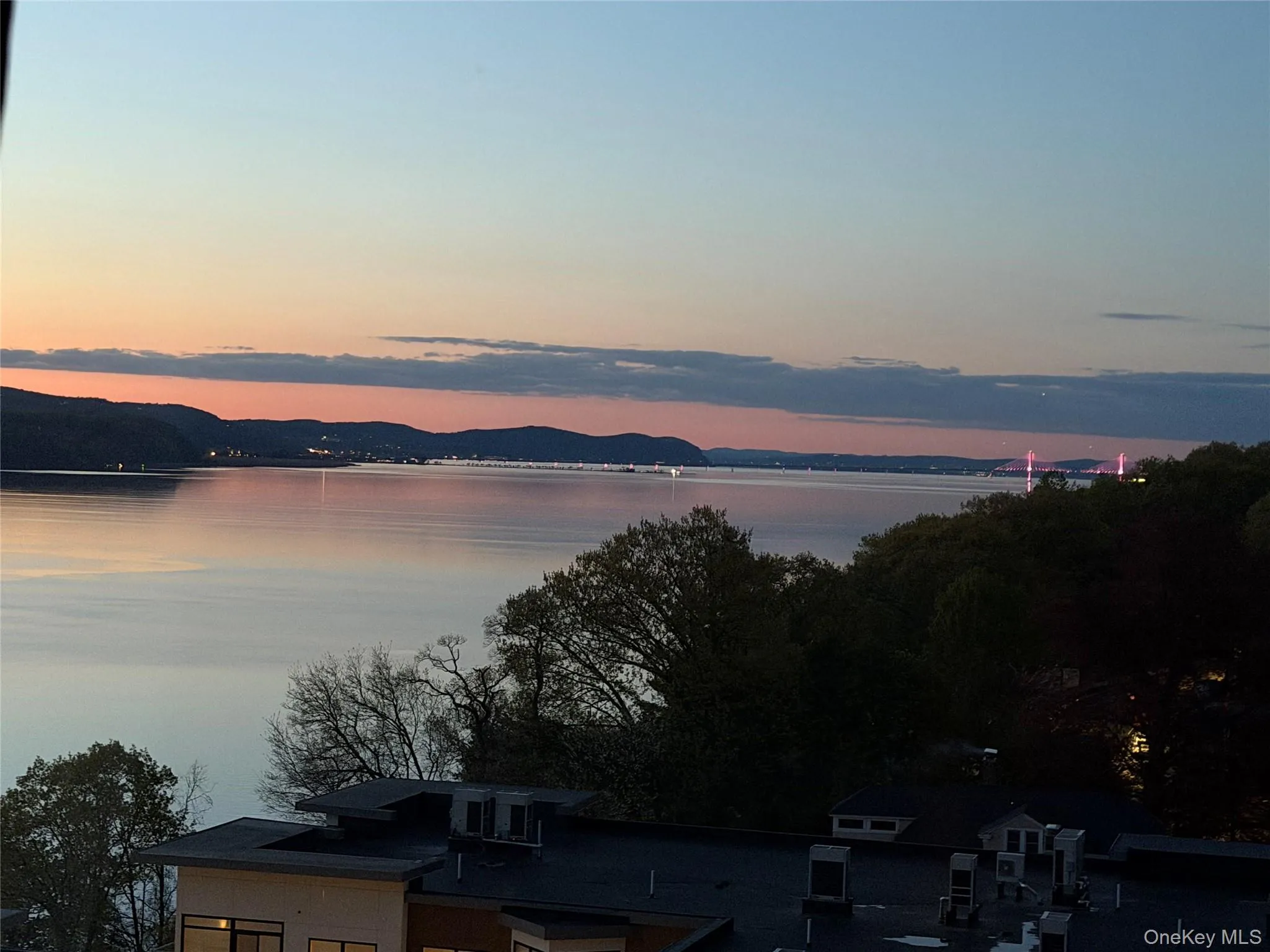 Hudson River View from Bedroom Window Hudson River View from Bedroom Window