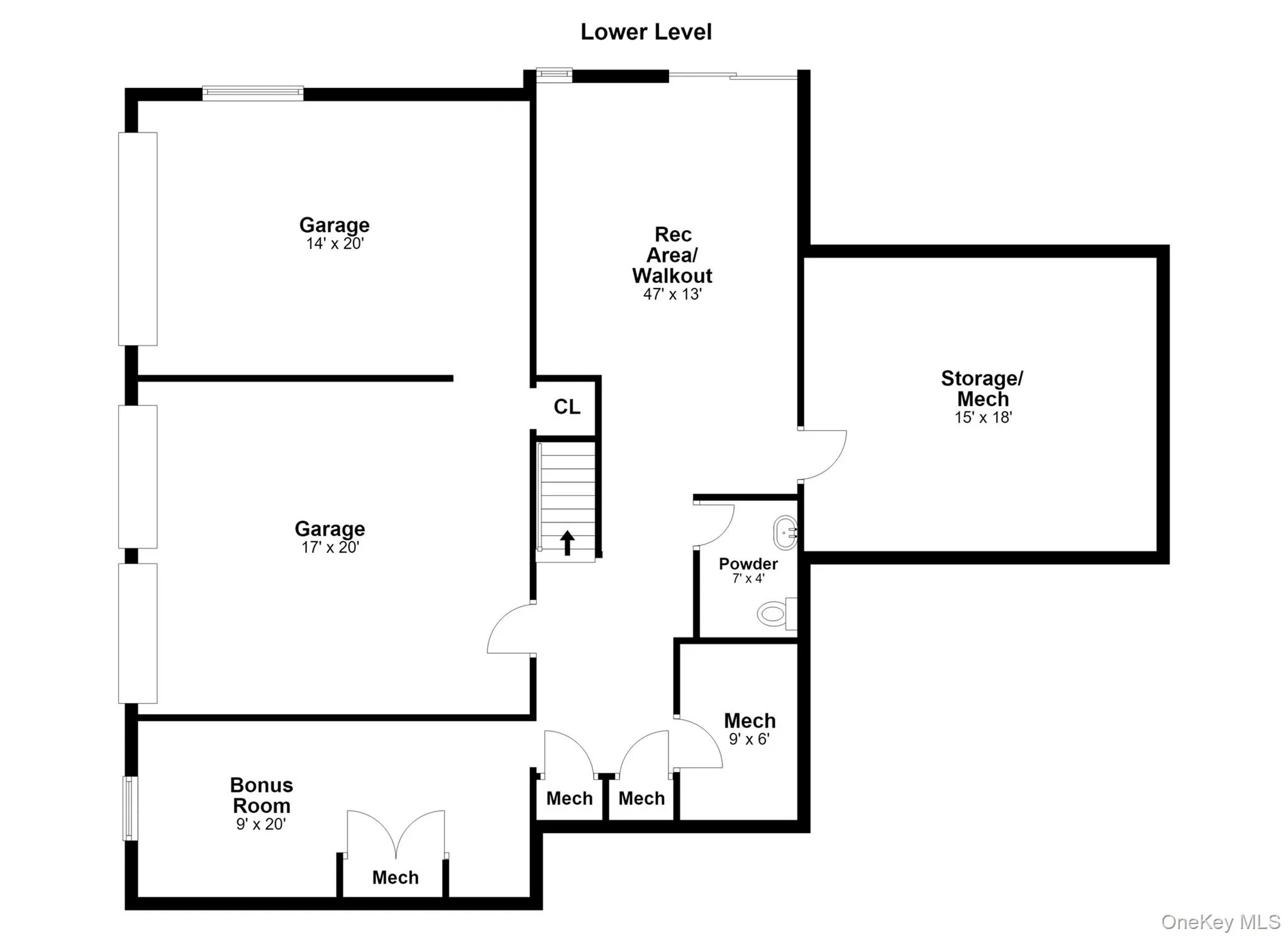 Lower Level Floor Plan Lower Level Floor Plan
