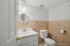 Lower Level Powder Room Lower Level Powder Room