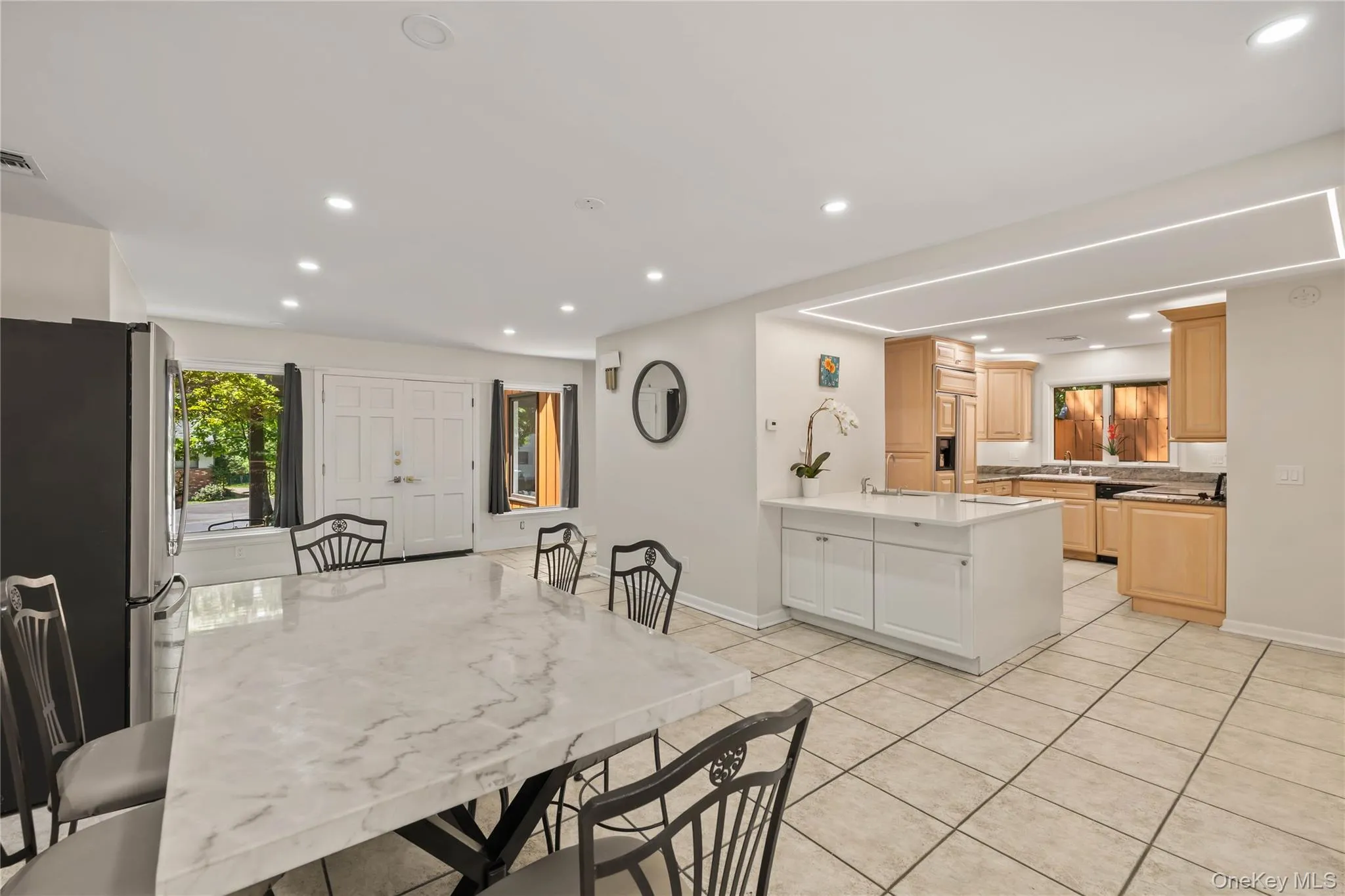 Bright kitchen and dinette Bright kitchen and dinette