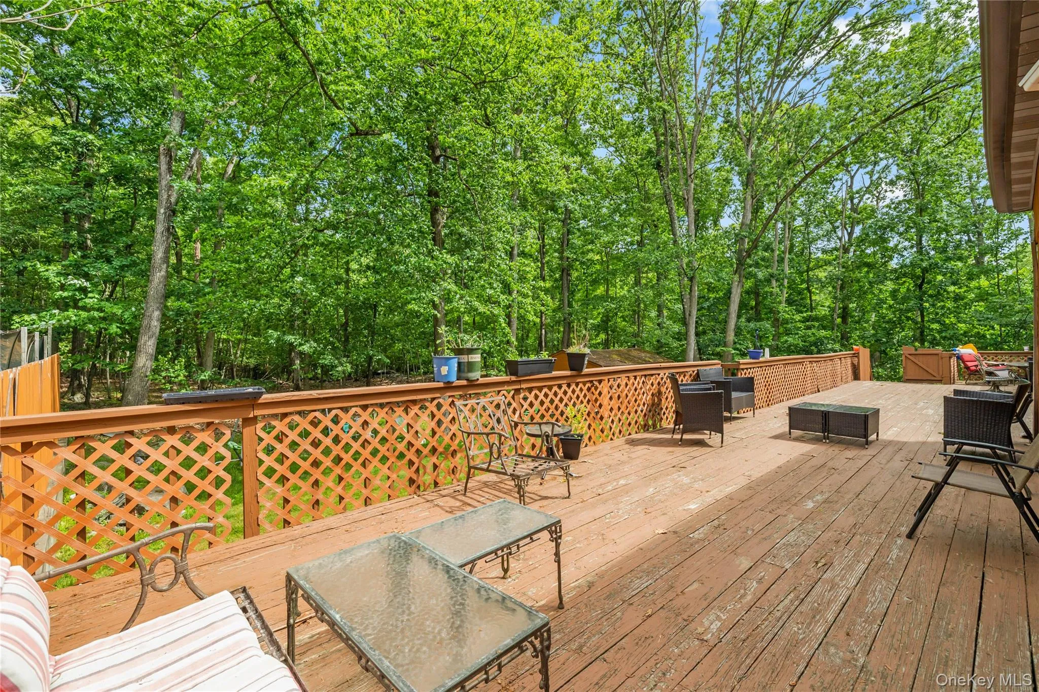 Large private deck Large private deck