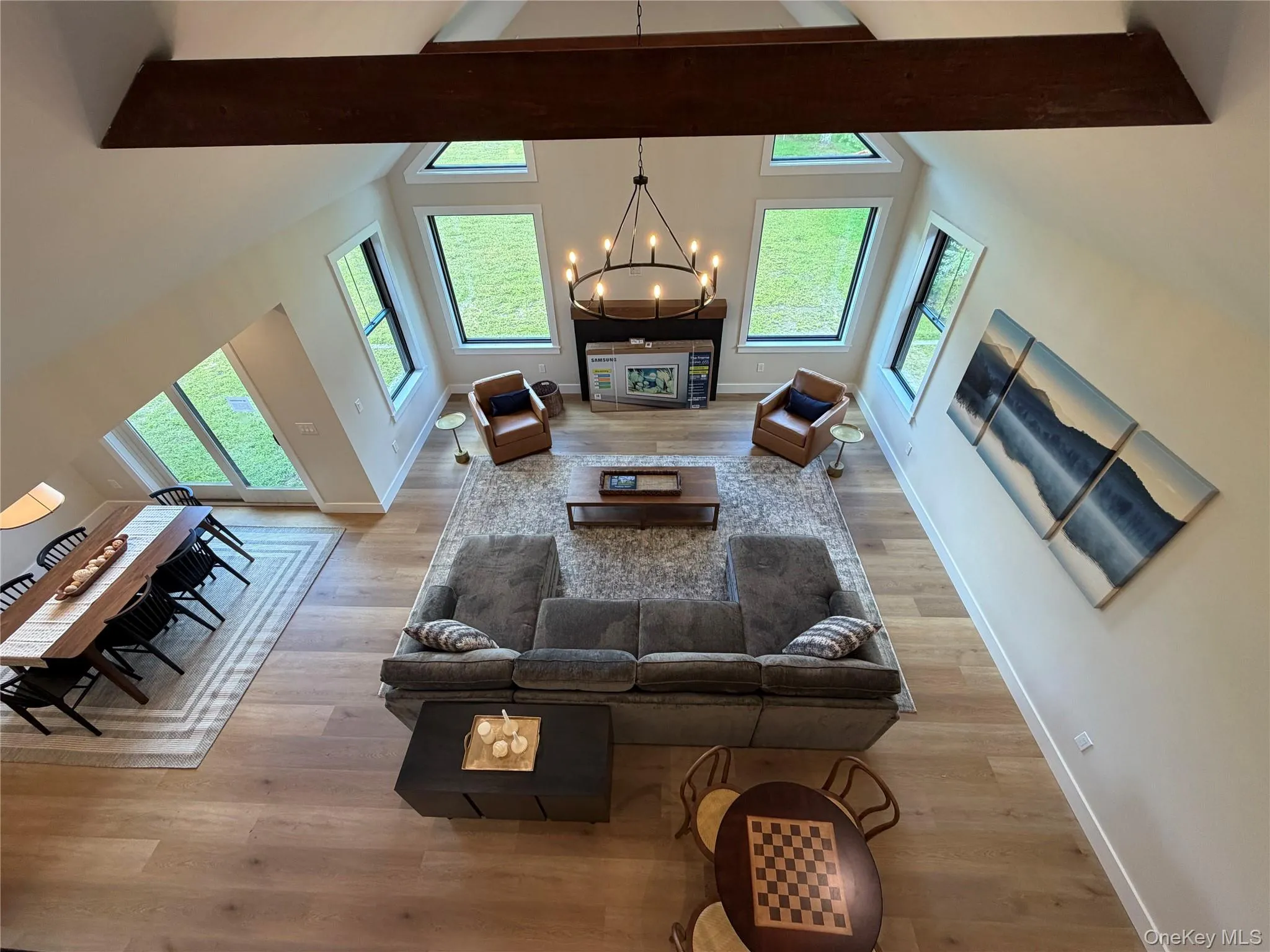 Living Room as seen from Loft Living Room as seen from Loft