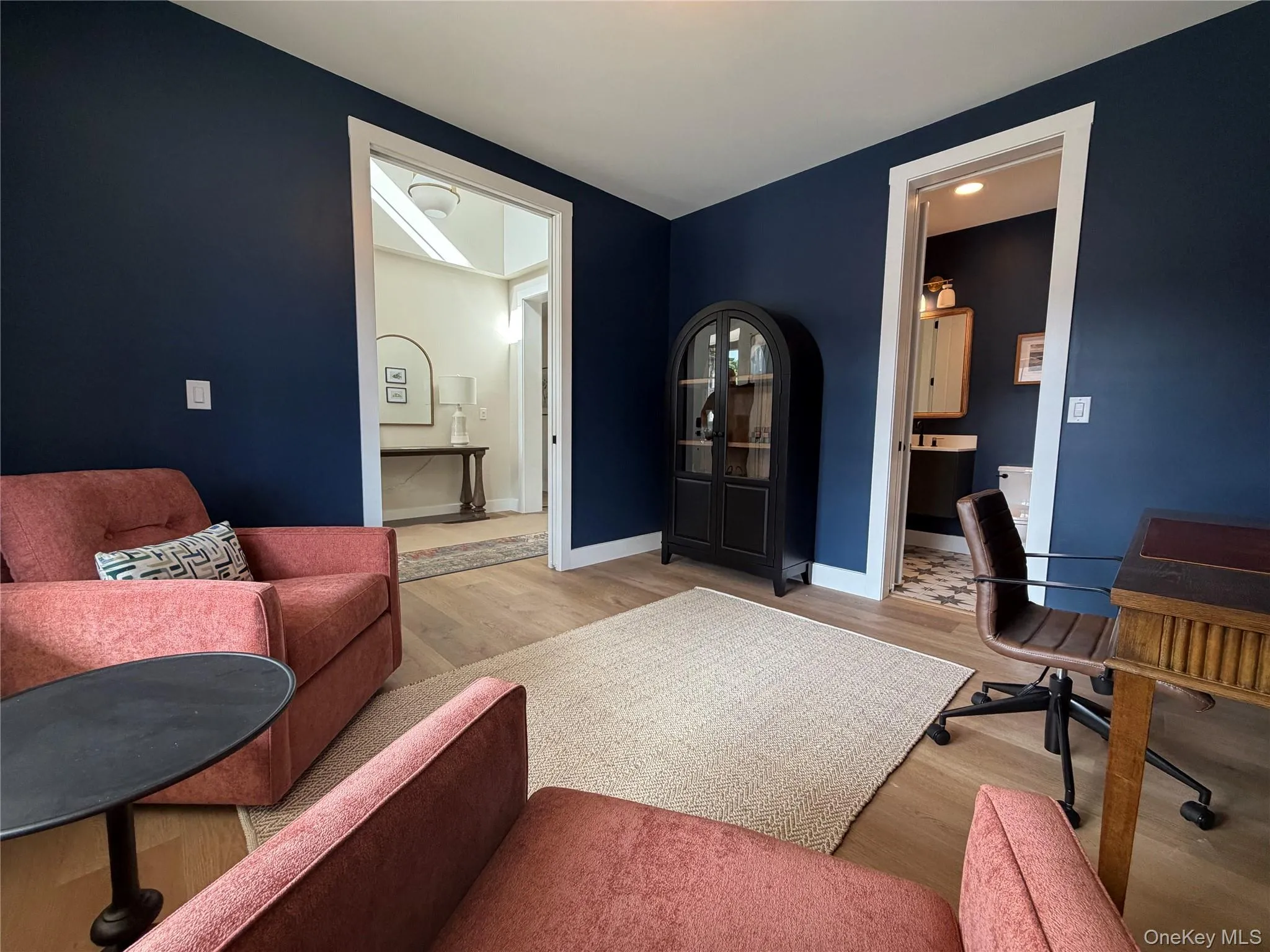Located off of the foyer with access to a 3rd full bath Located off of the foyer with access to a 3rd full bath