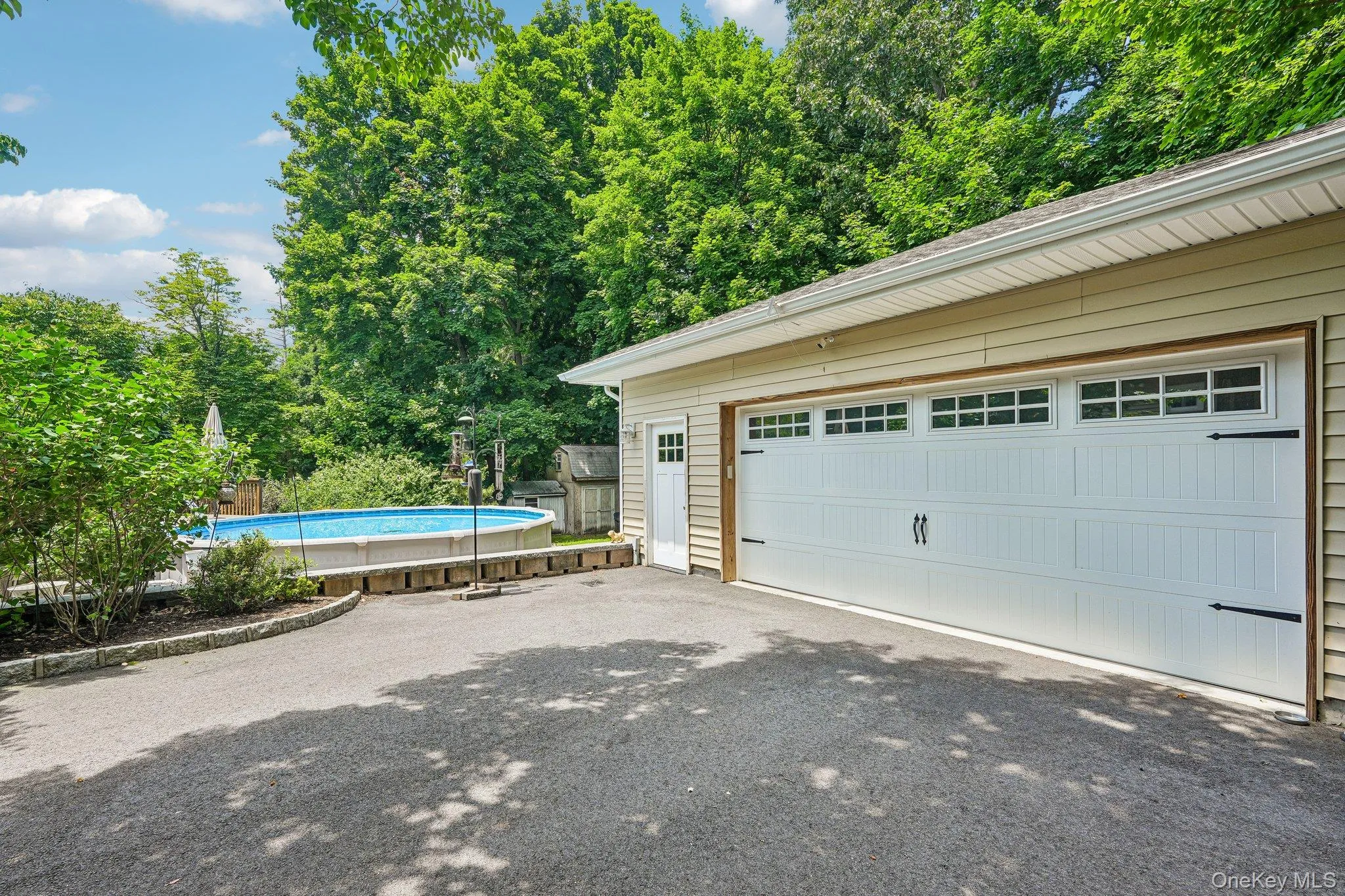 Detached oversized two car garage Detached oversized two car garage
