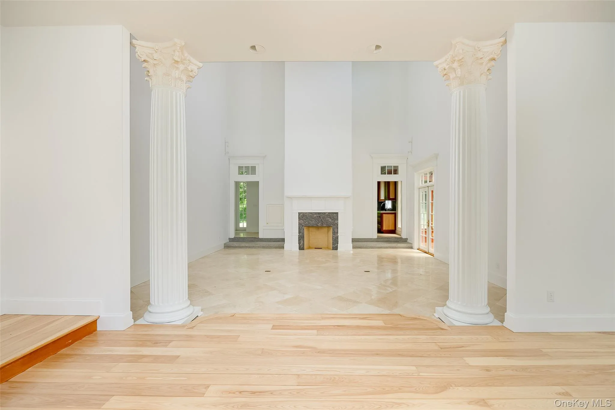 Great room with fireplace Great room with fireplace