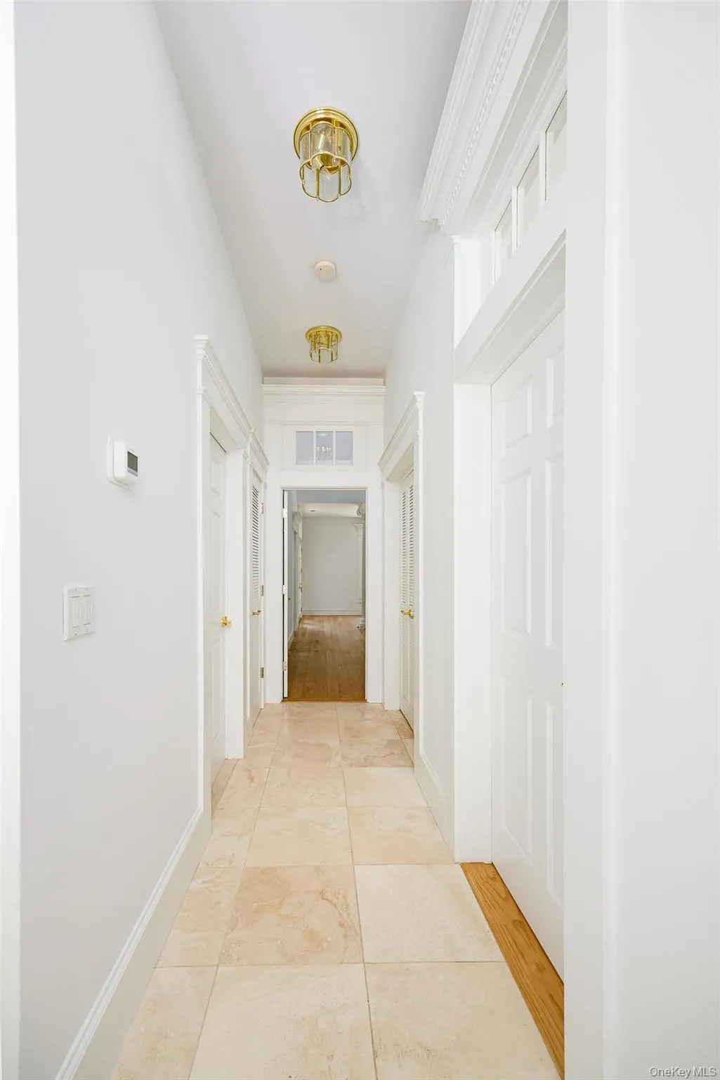 Hallway into sleeping quarters Hallway into sleeping quarters