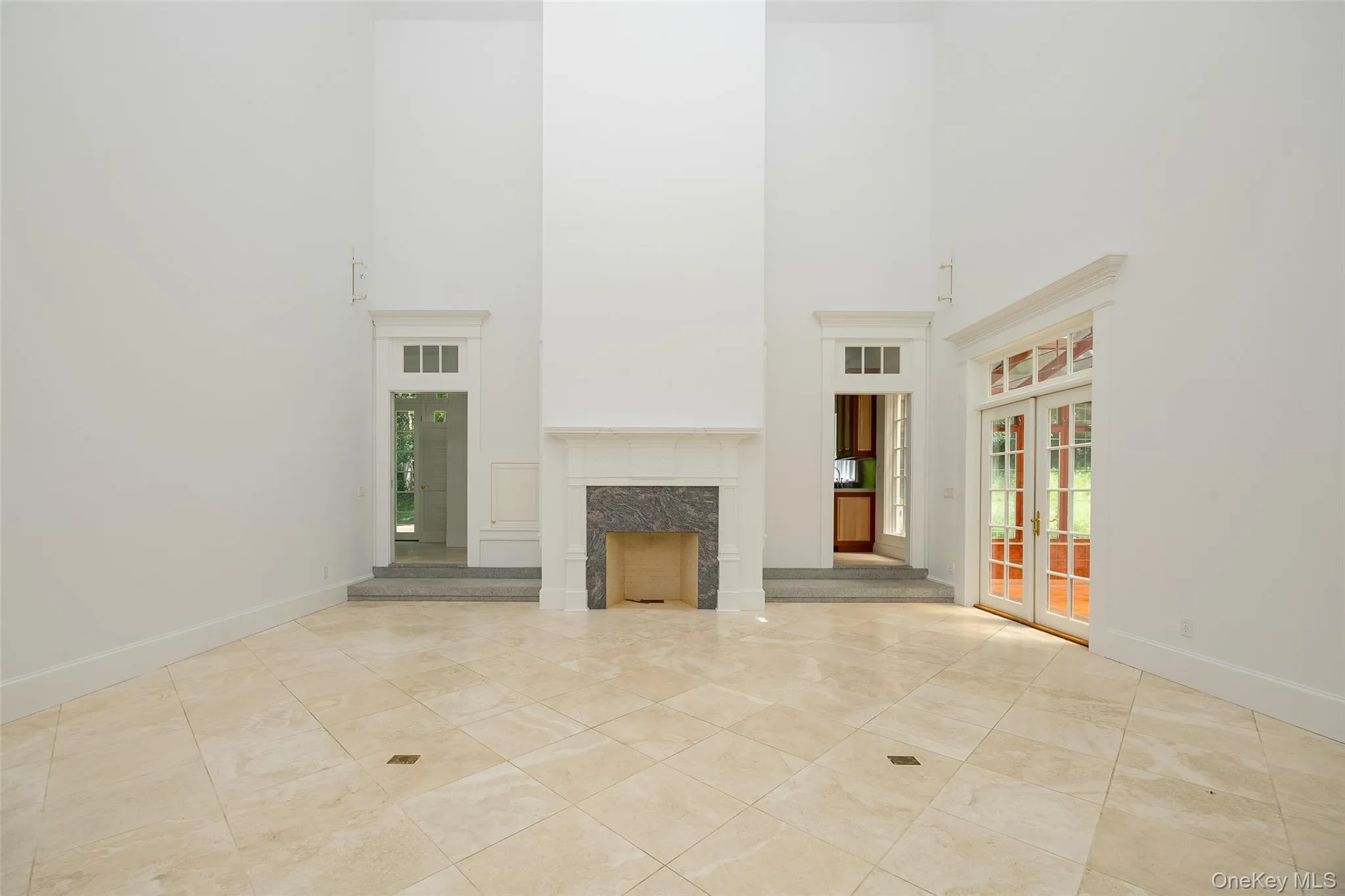 Great Room detail with atrium access Great Room detail with atrium access