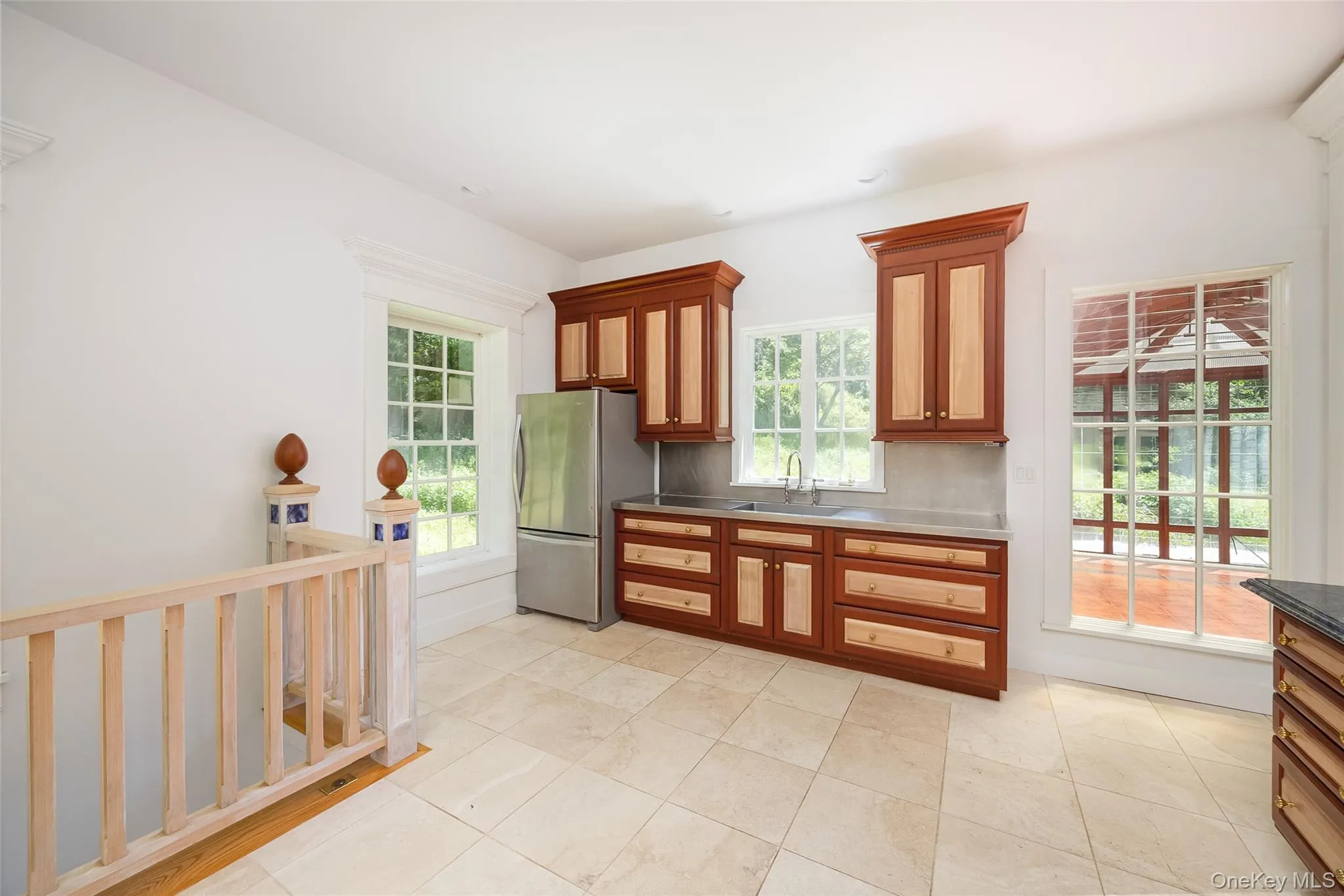 Kitchen with granite countertops and custom hard wood cabinets Kitchen with granite countertops and custom hard wood cabinets
