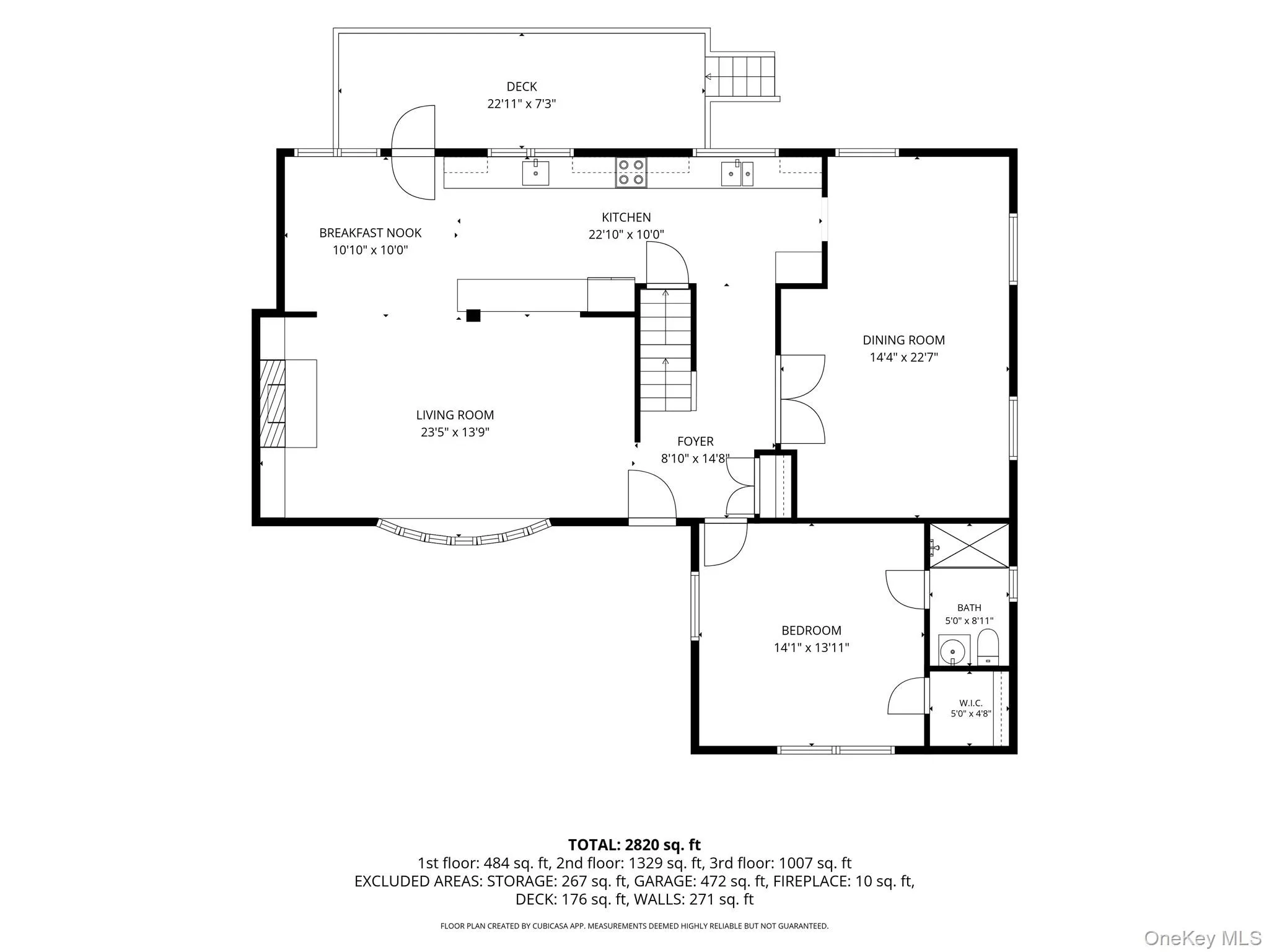 1st Level Floor Plan 1st Level Floor Plan