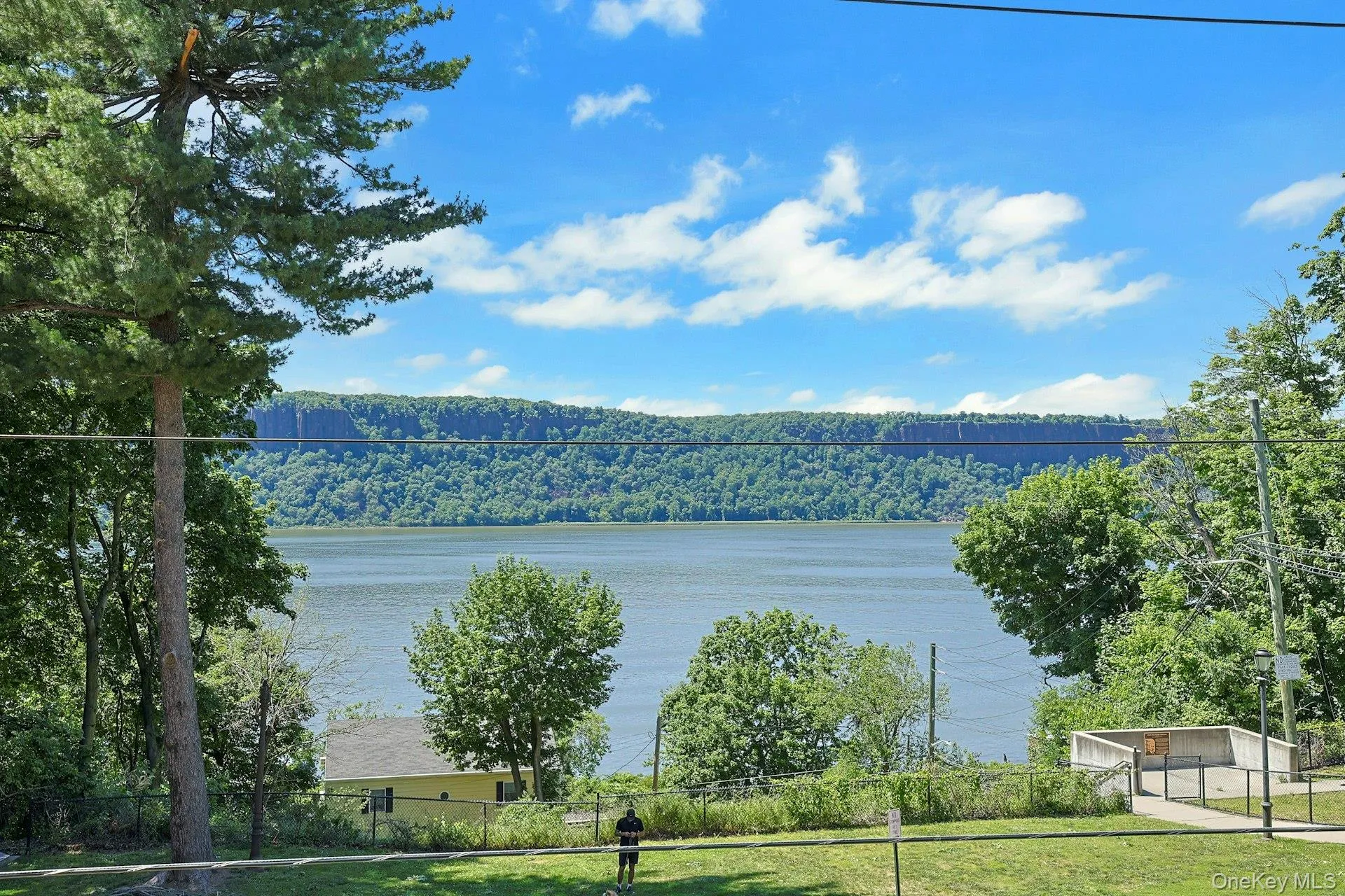View from the patio. View from the patio.