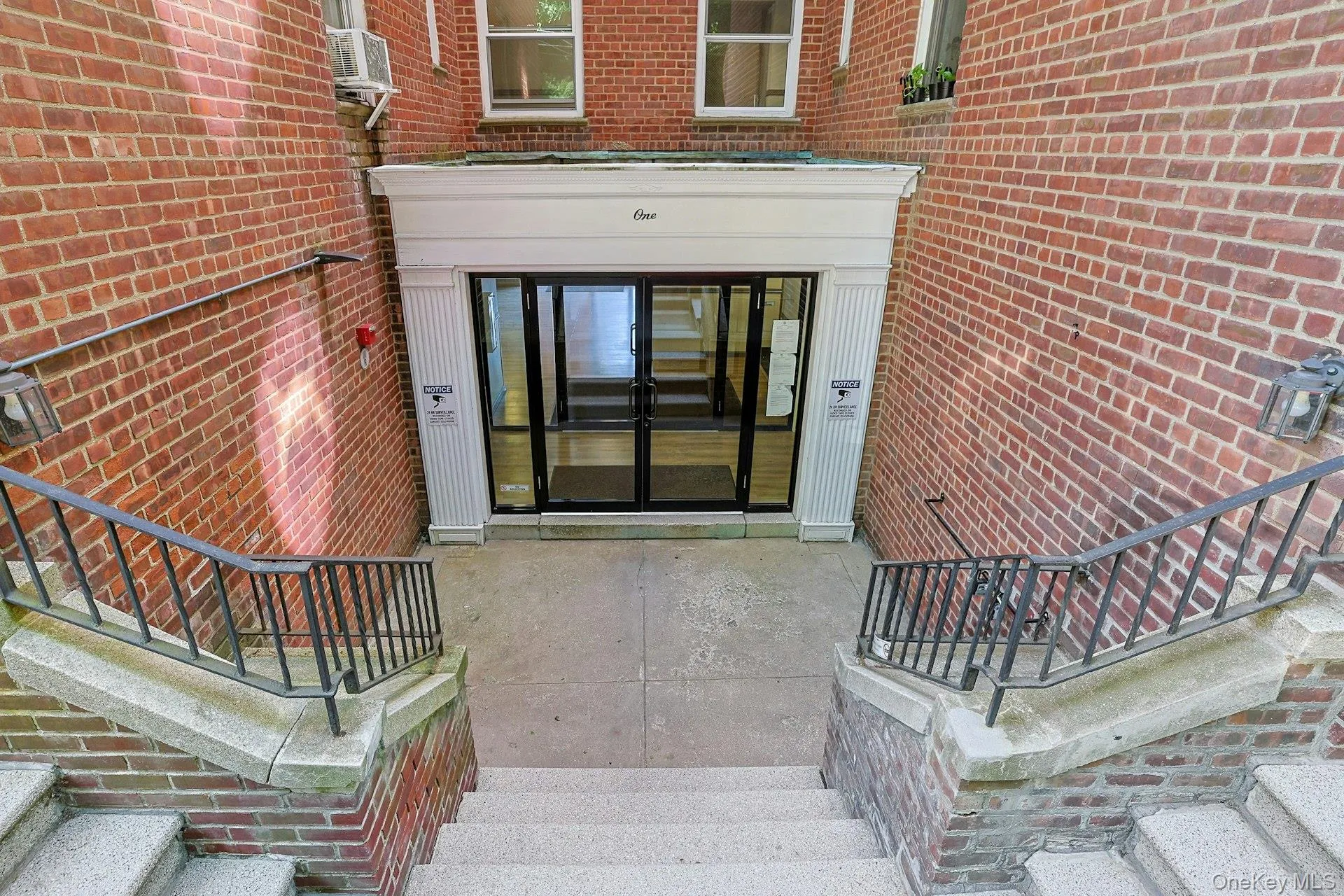 Entrance on Hawley Terrace. Entrance on Hawley Terrace.