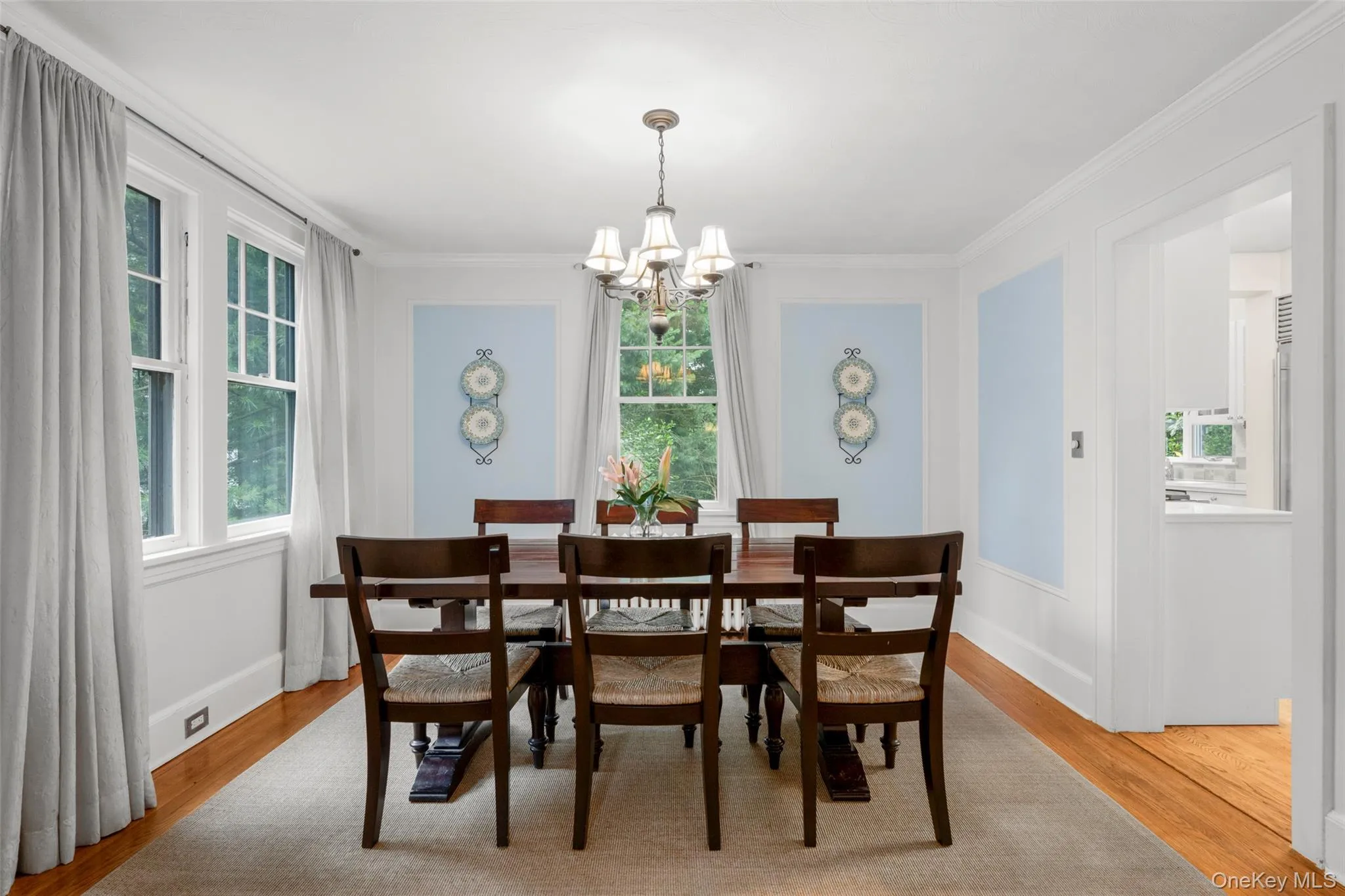 Formal dining room. Formal dining room.