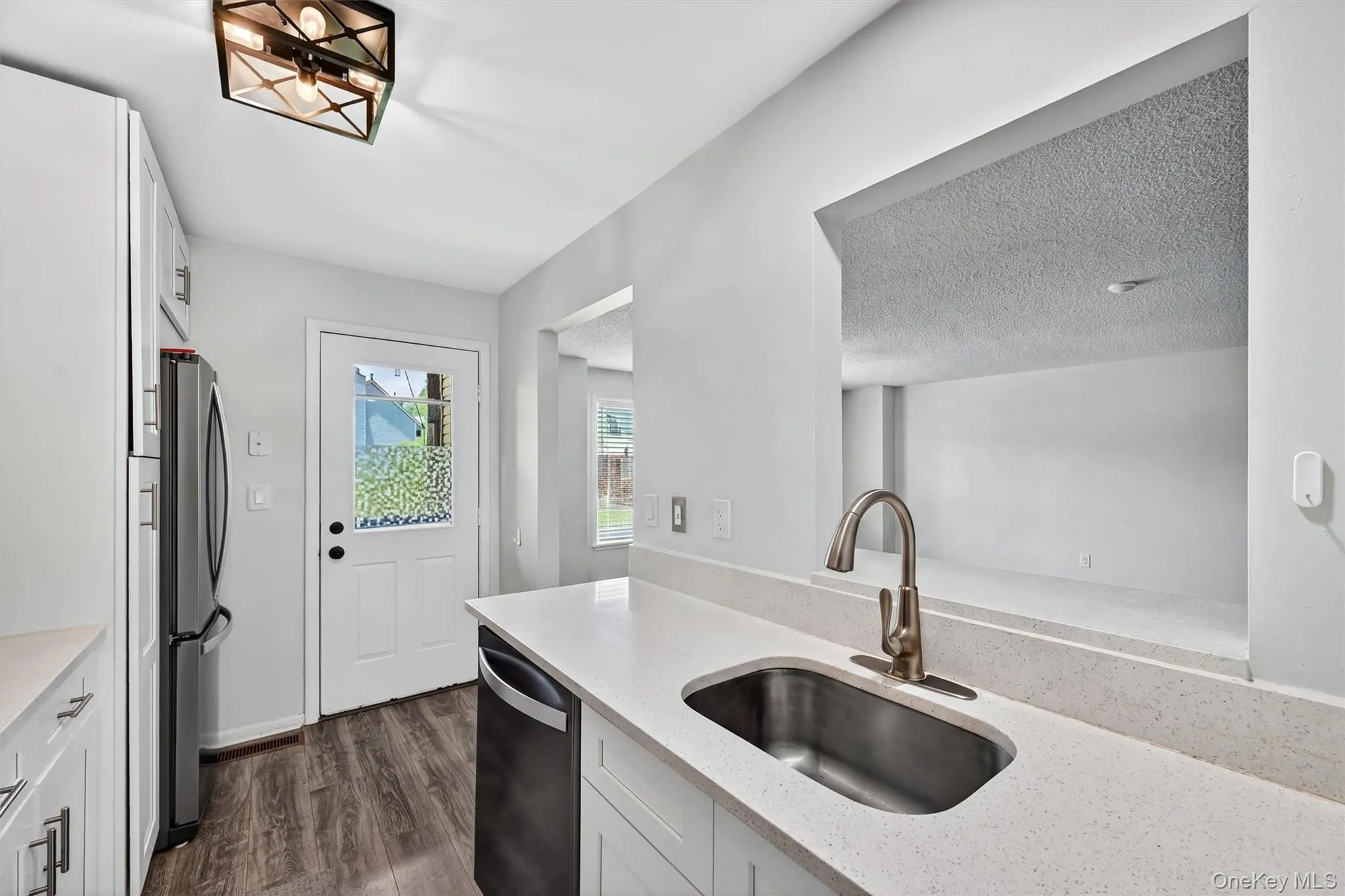 Door from kitchen leads to your private deck. Door from kitchen leads to your private deck.