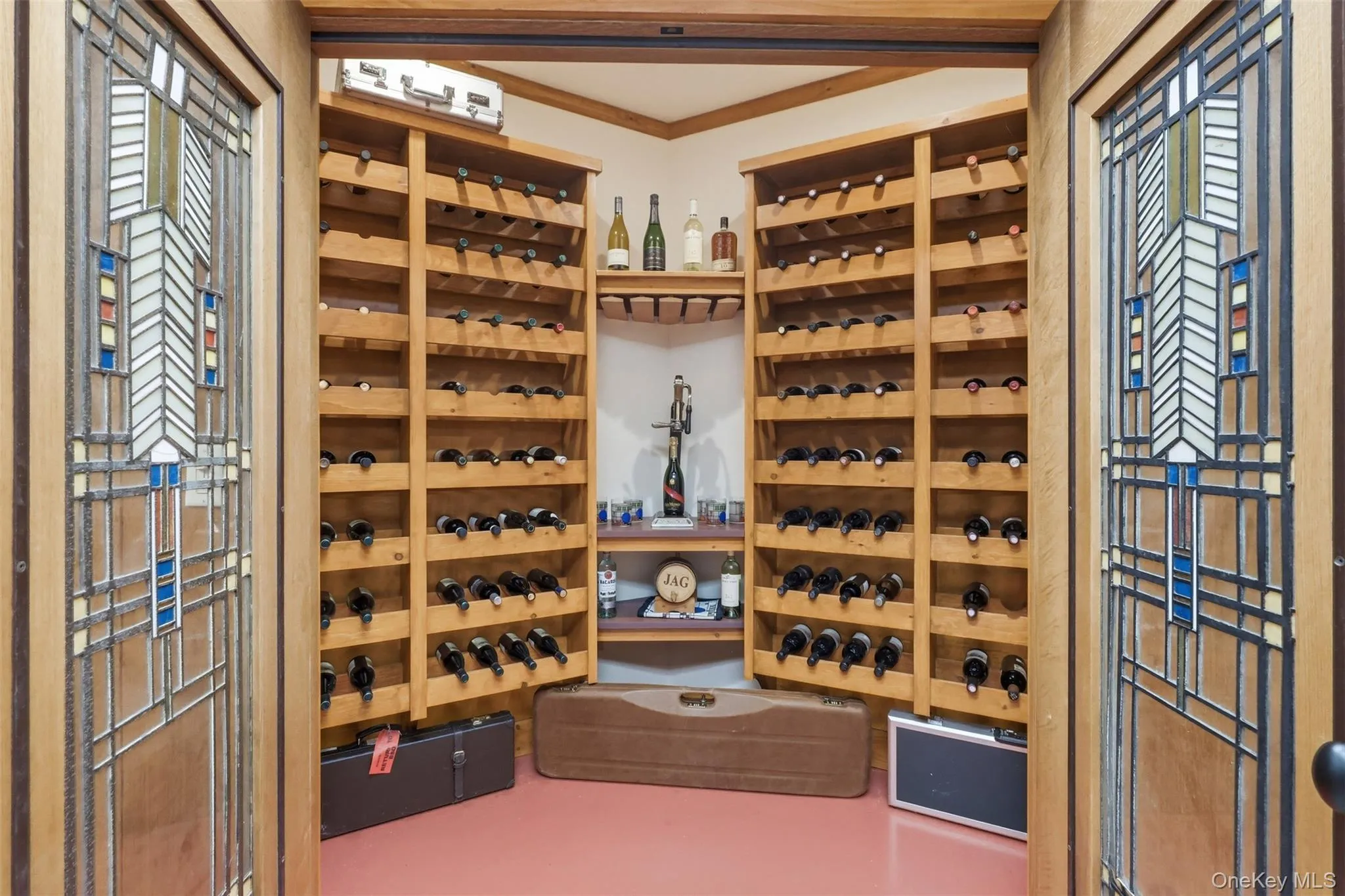 Safe Room with Wine Storage Safe Room with Wine Storage