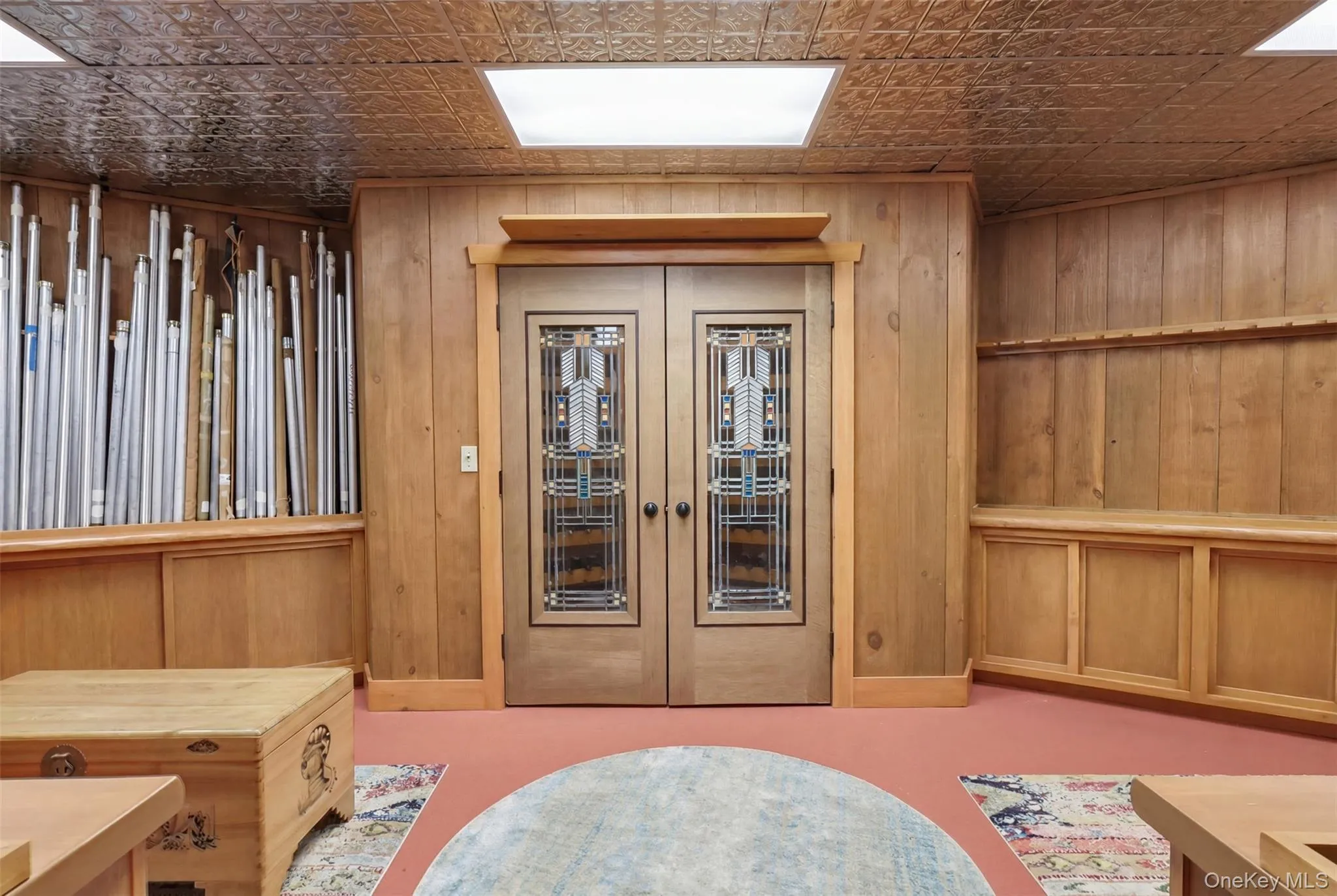 Safe Room with Wine Storage Safe Room with Wine Storage