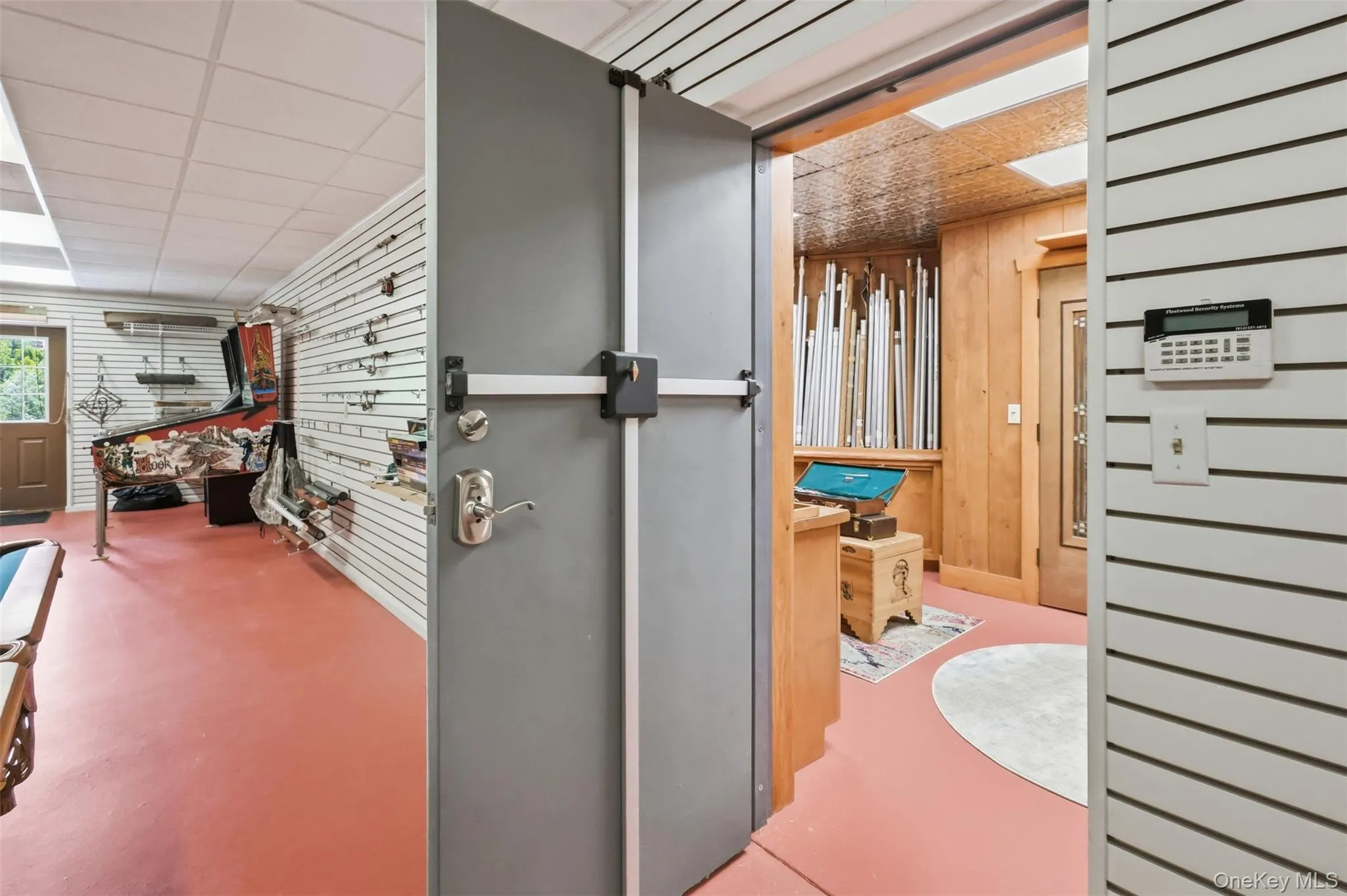 Safe Room with Wine Storage Safe Room with Wine Storage