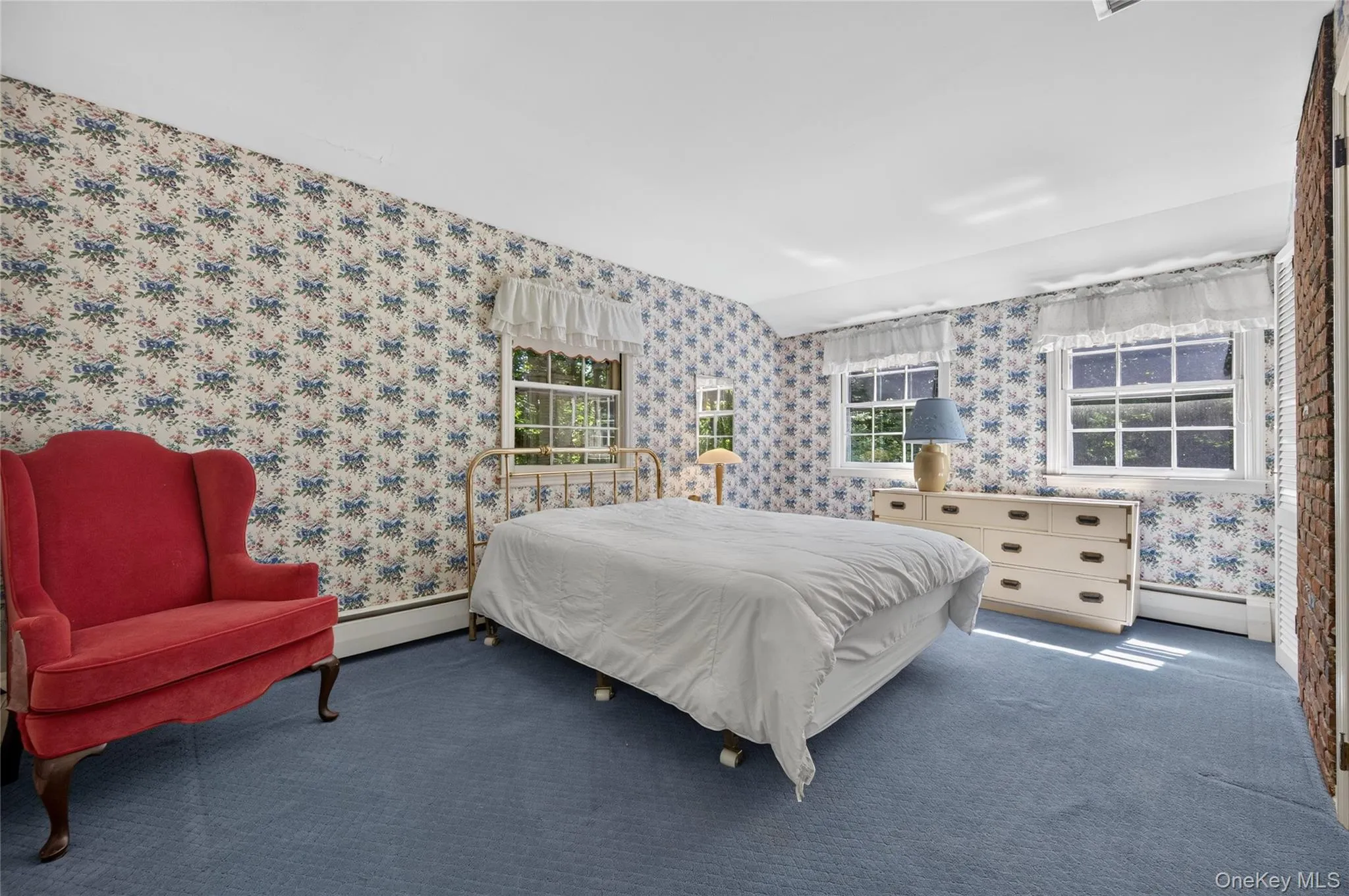 Blue Bedroom off Sitting Room Blue Bedroom off Sitting Room