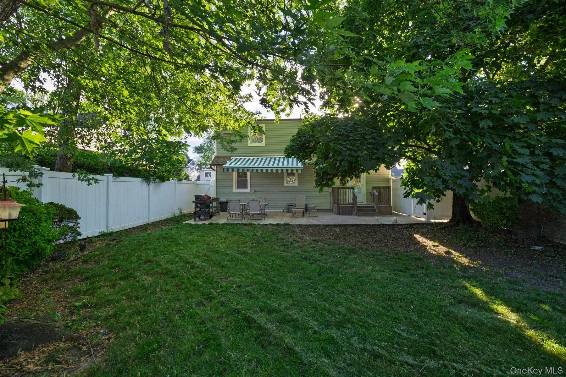 Large backyard Large backyard