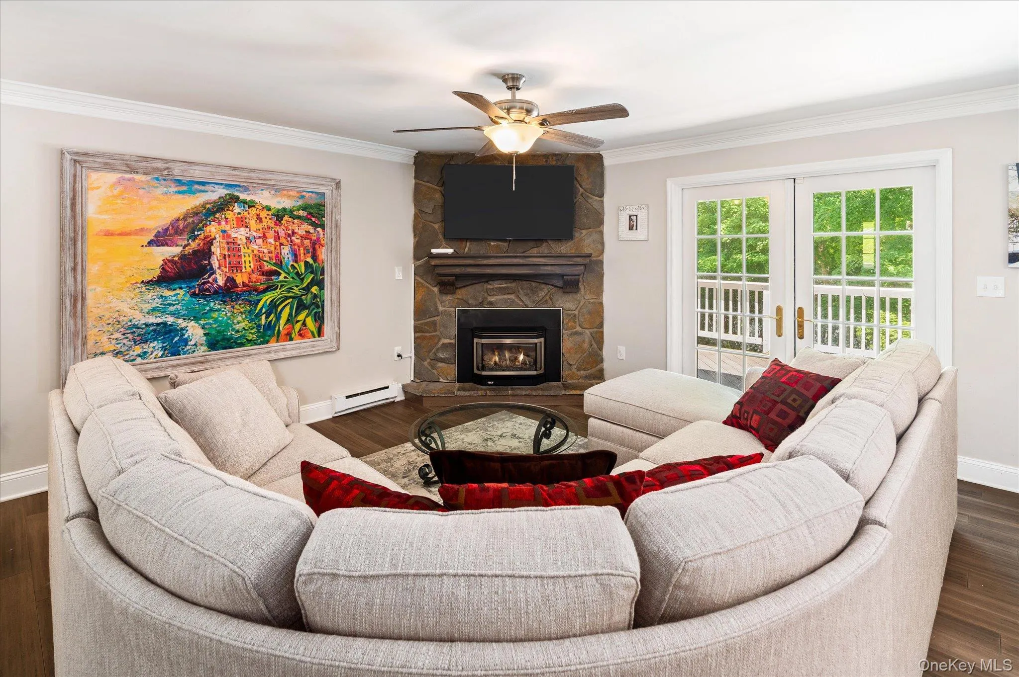 Family Room with Fireplace Family Room with Fireplace